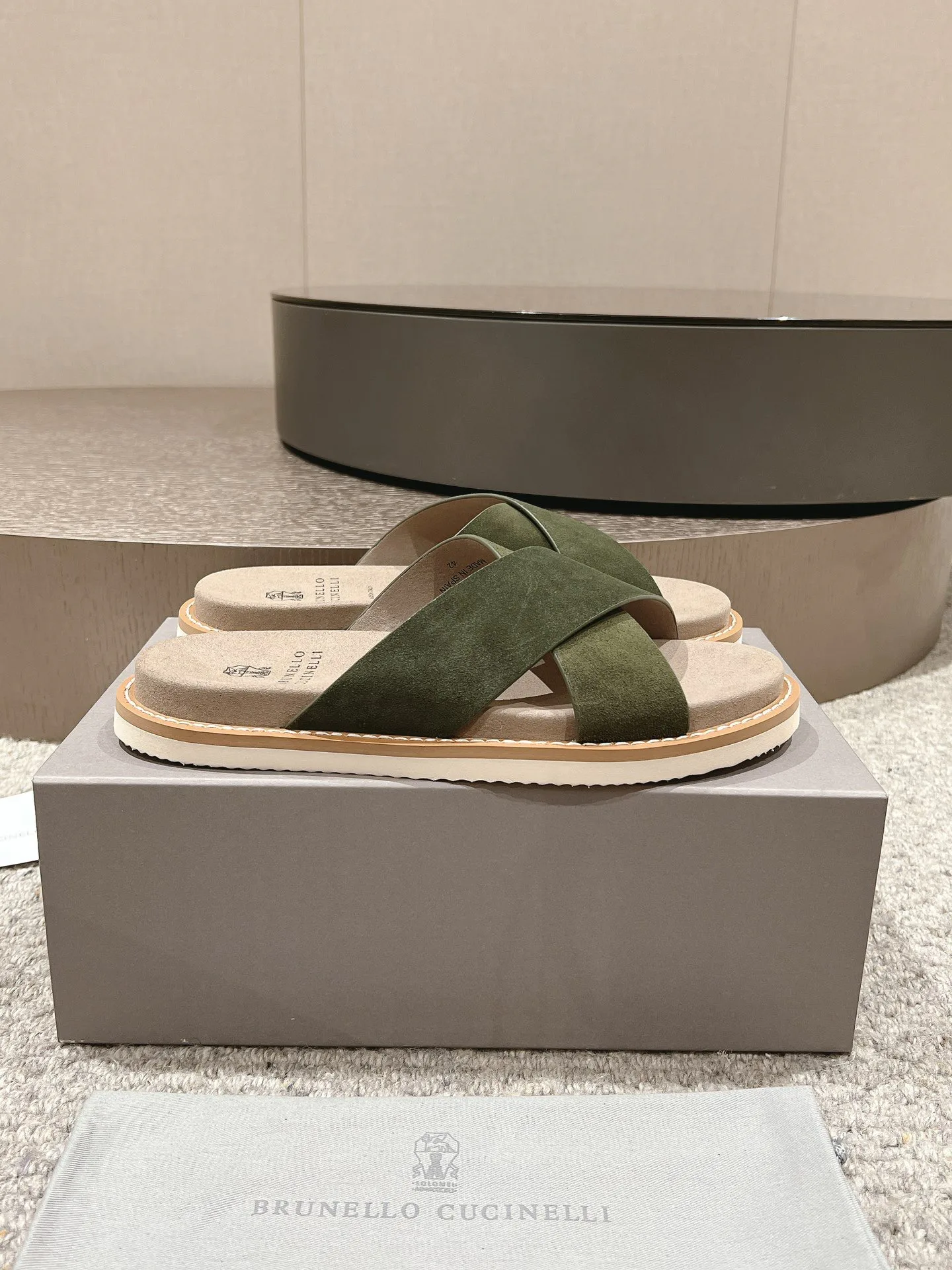 Сандалии Мужские Brunello Cucinelli 11688829