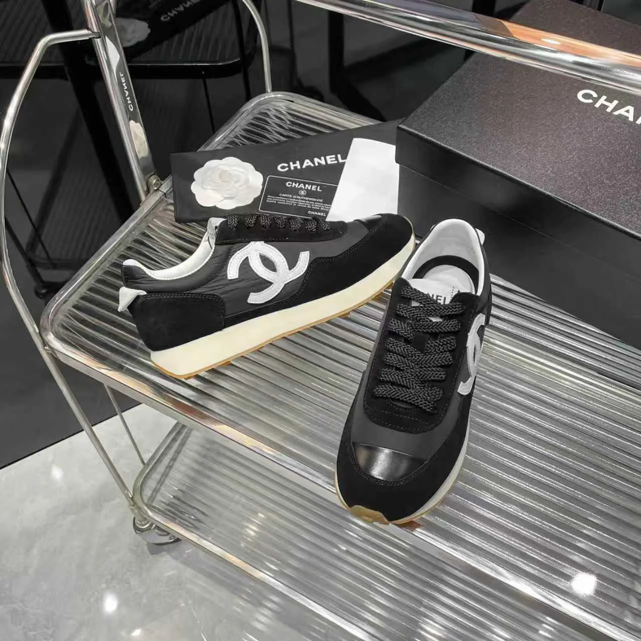 Кроссовки Женские Chanel 5038983