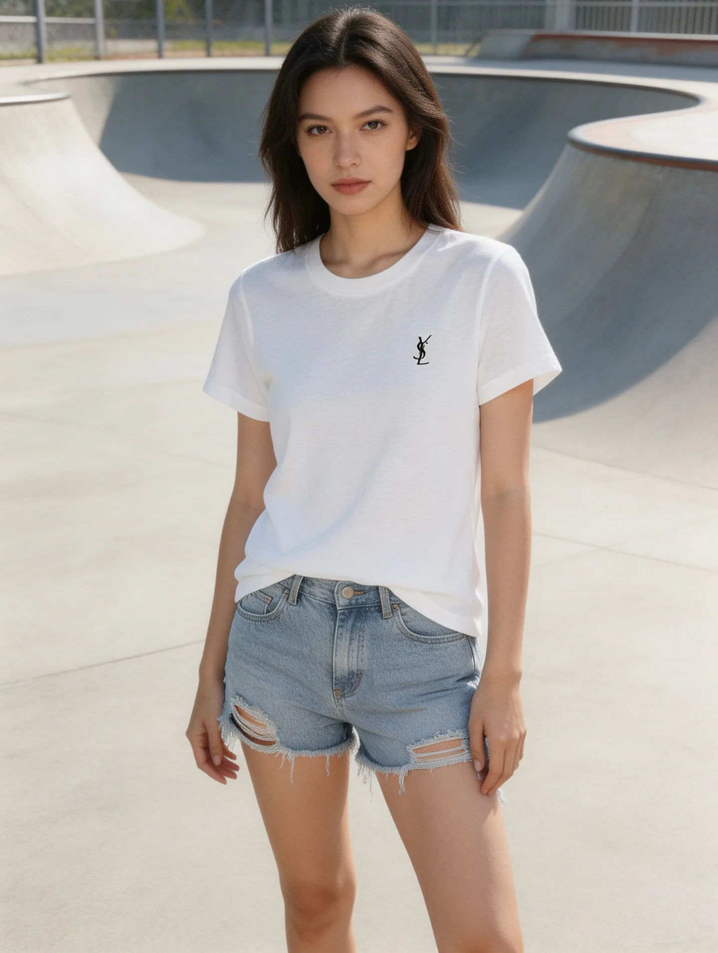 Футболки Женские Saint Laurent 11513350