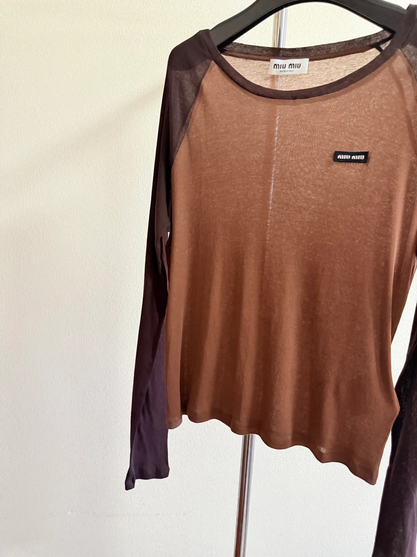 Лонгсливы Женские Miu Miu 27107