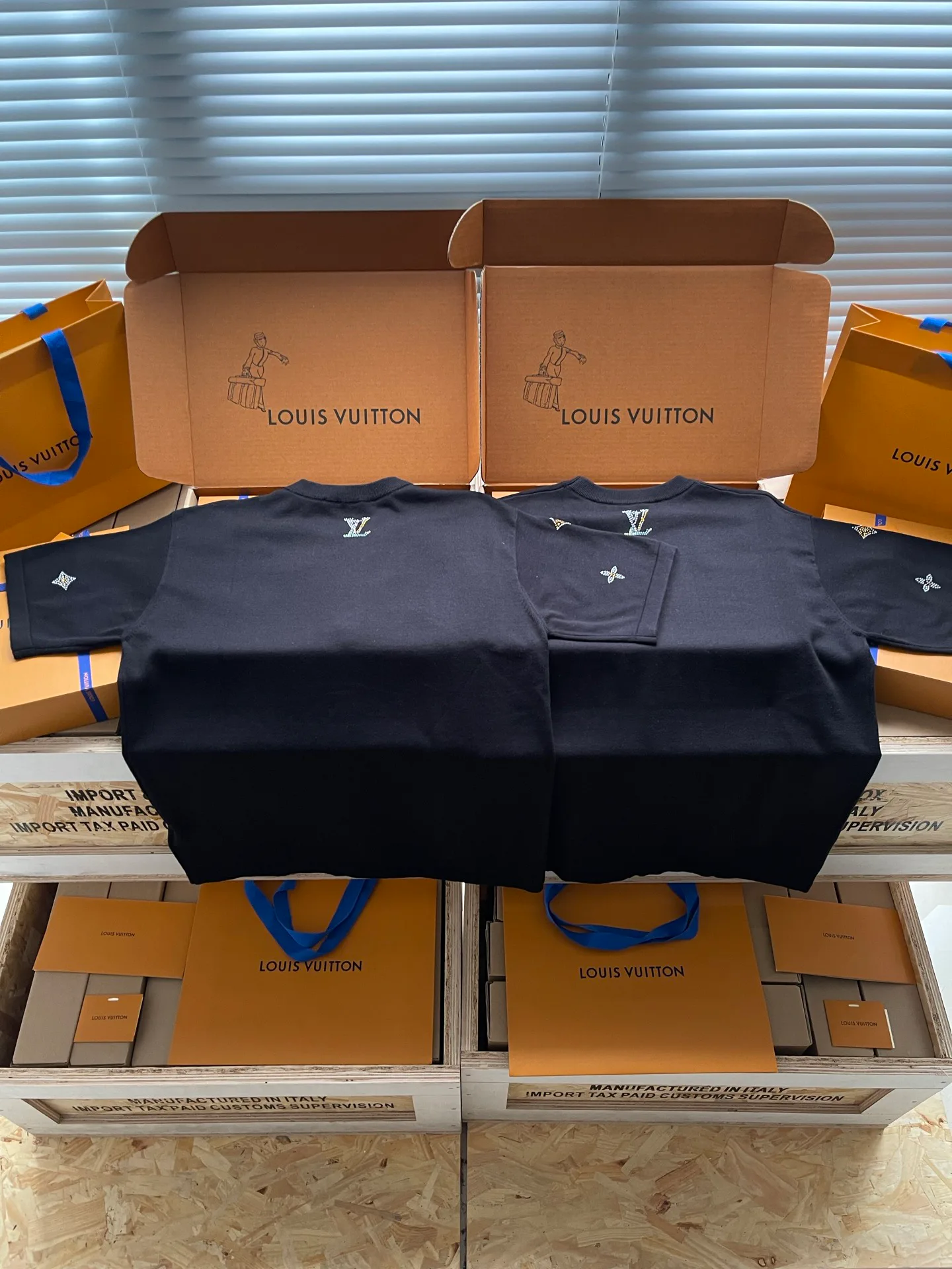 Футболки Мужские Louis Vuitton 12839748