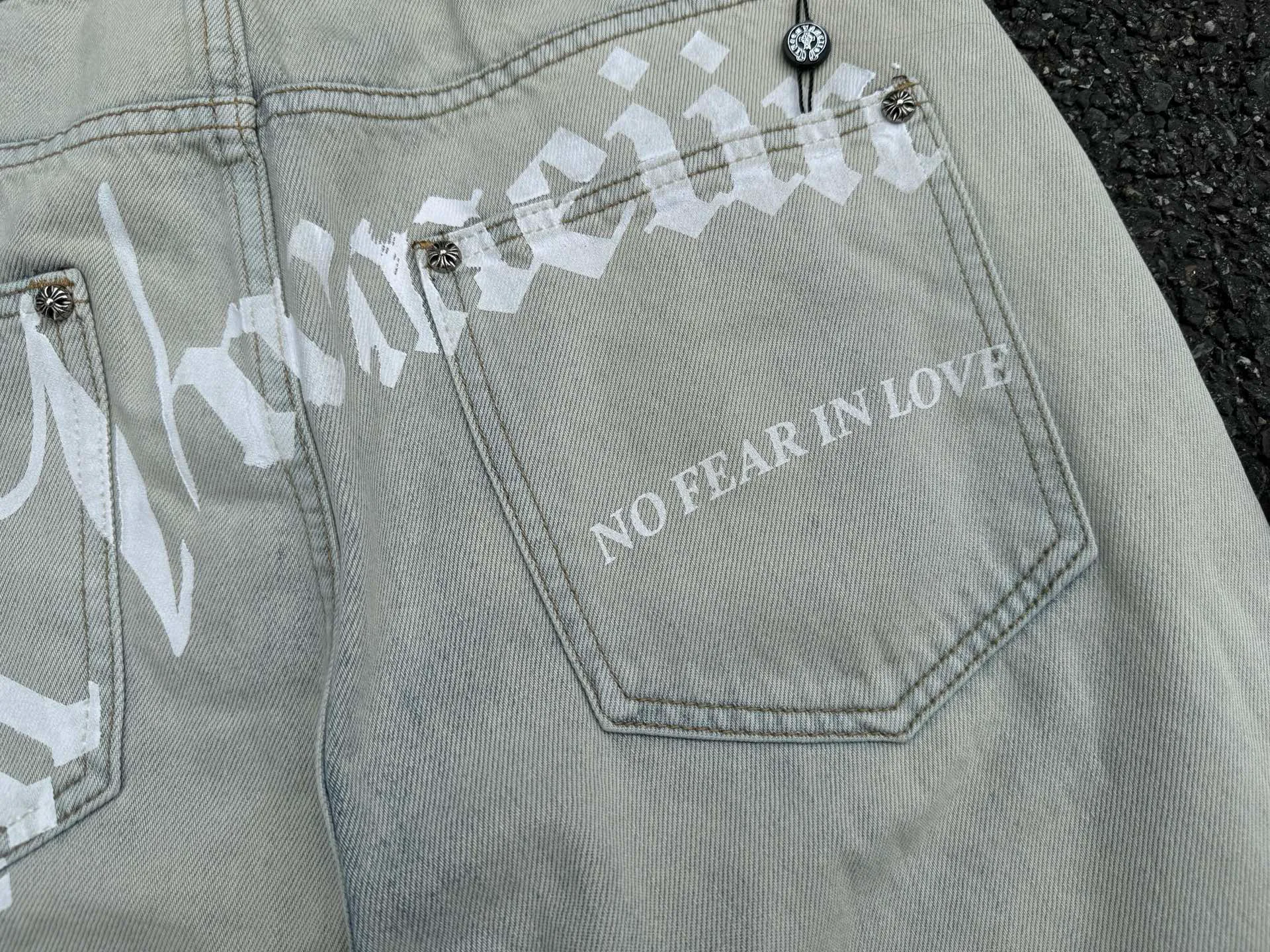 Джинсы Мужские Chrome Hearts 17489851