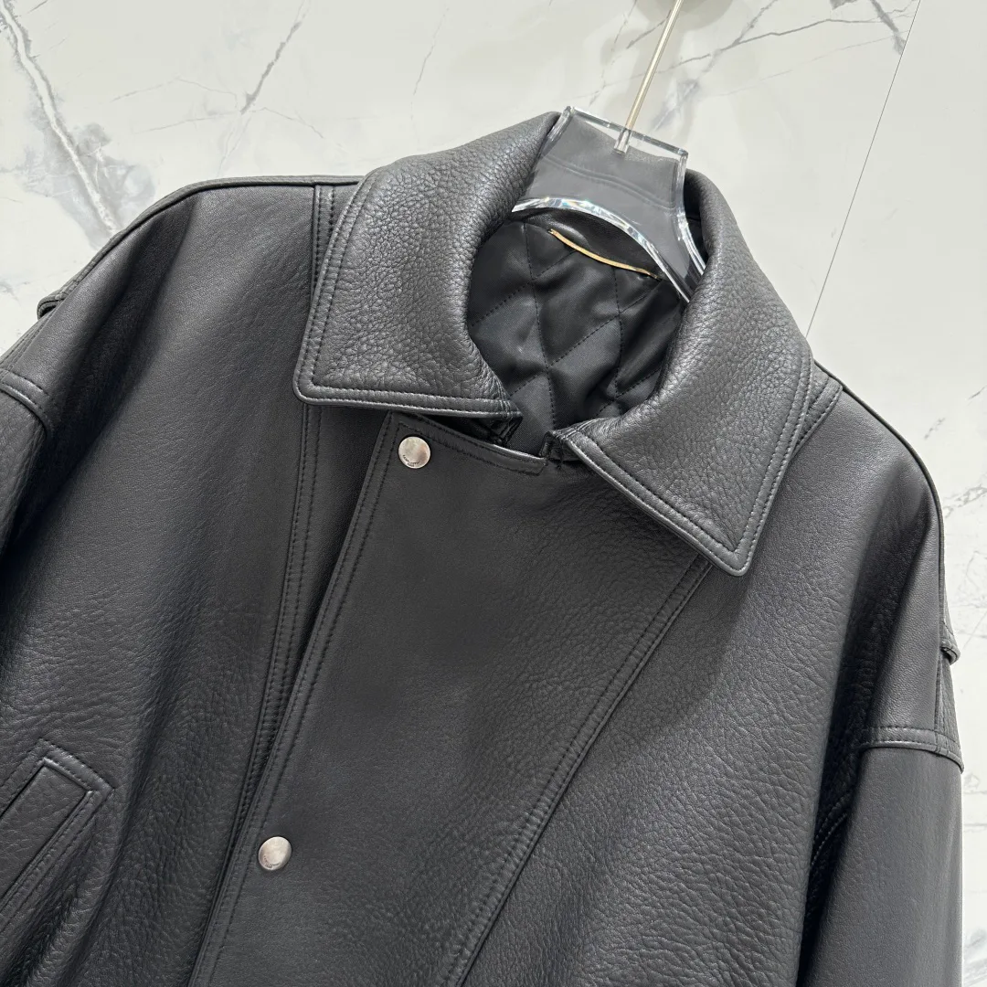 Кожаные Куртки И Дублёнки Женские Saint Laurent 10387481