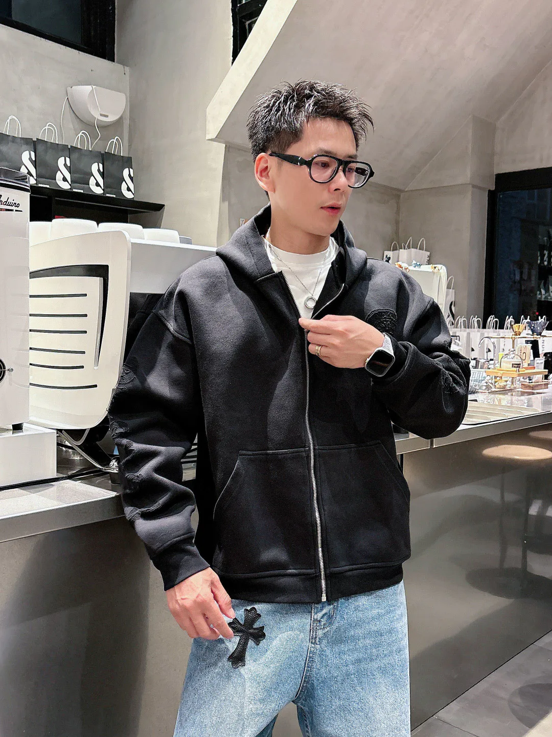 Куртки И Пуховики Мужские Chrome Hearts 150504