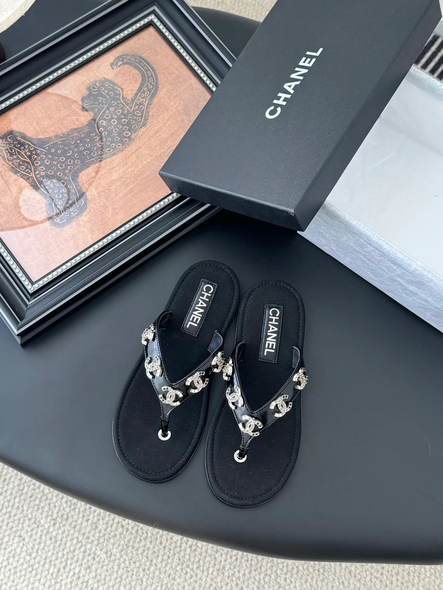 Шлепанцы Женские Chanel 1818718