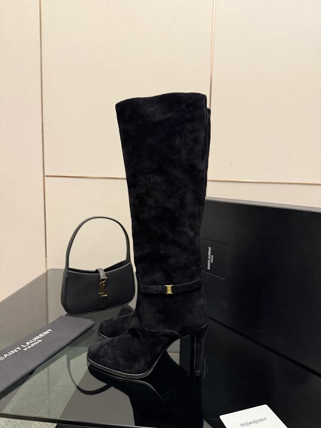 Сапоги Женские Saint Laurent 375043