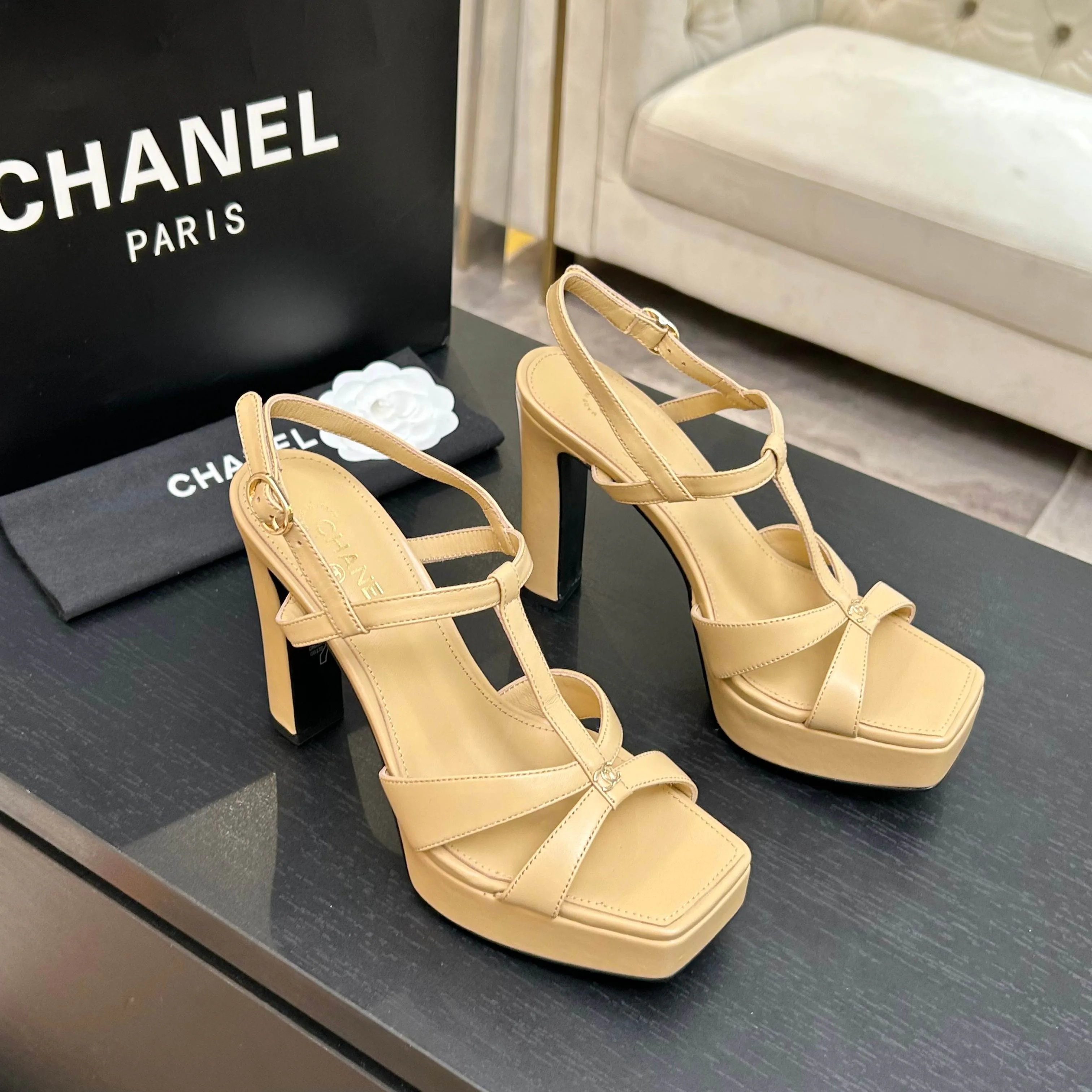 Босоножки Женские Chanel 12807400