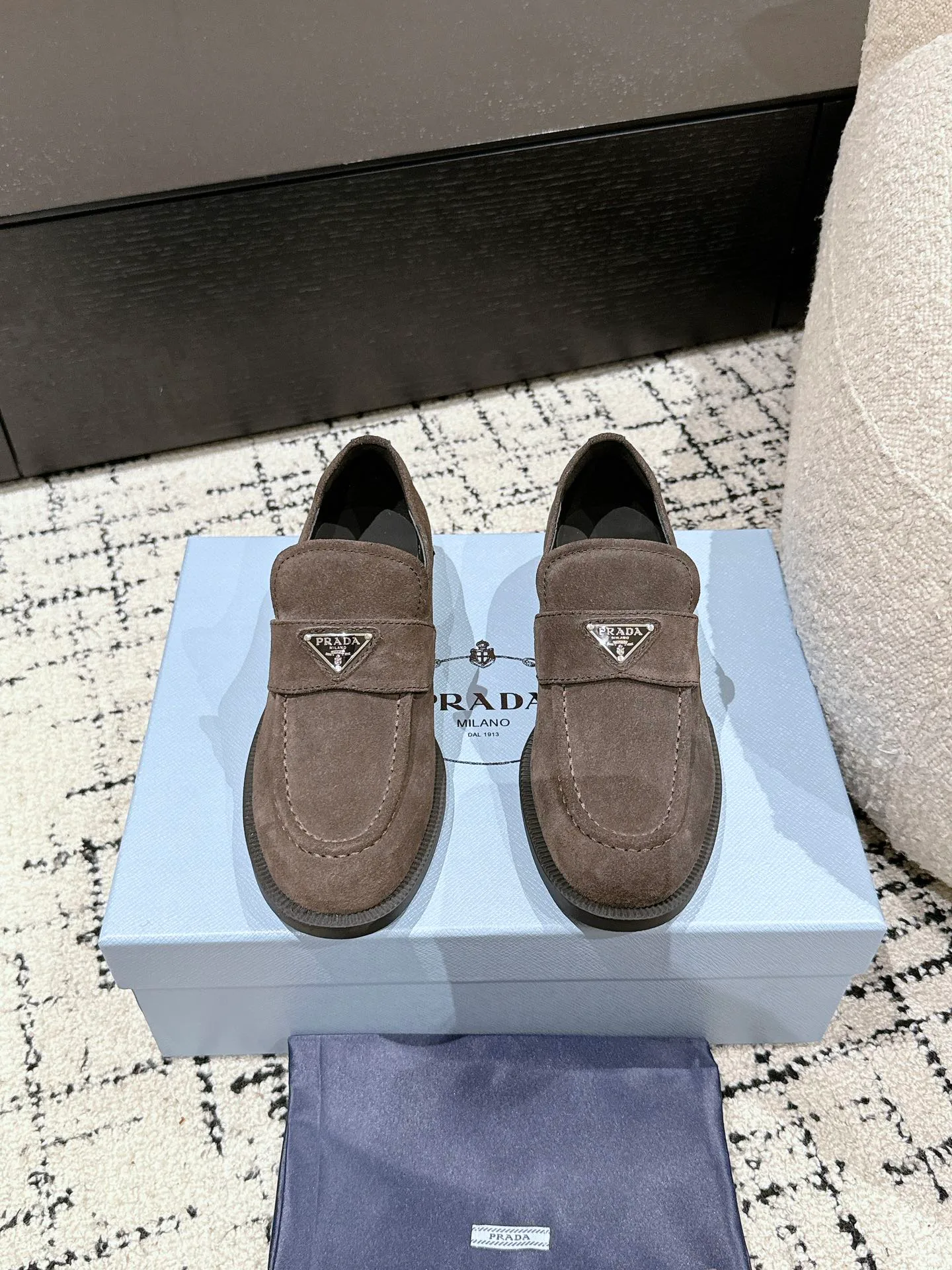 Лоферы Женские Prada 8098