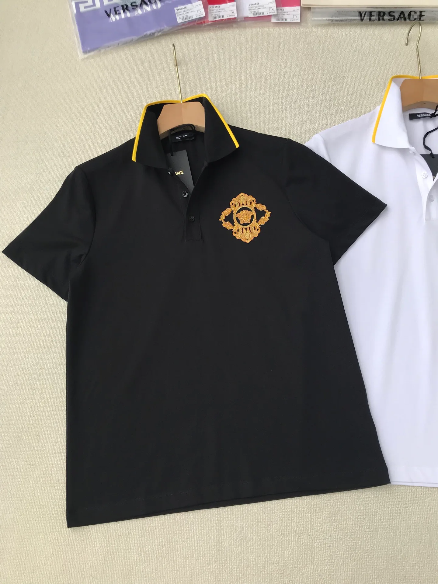 Рубашки Мужские Versace 12635208