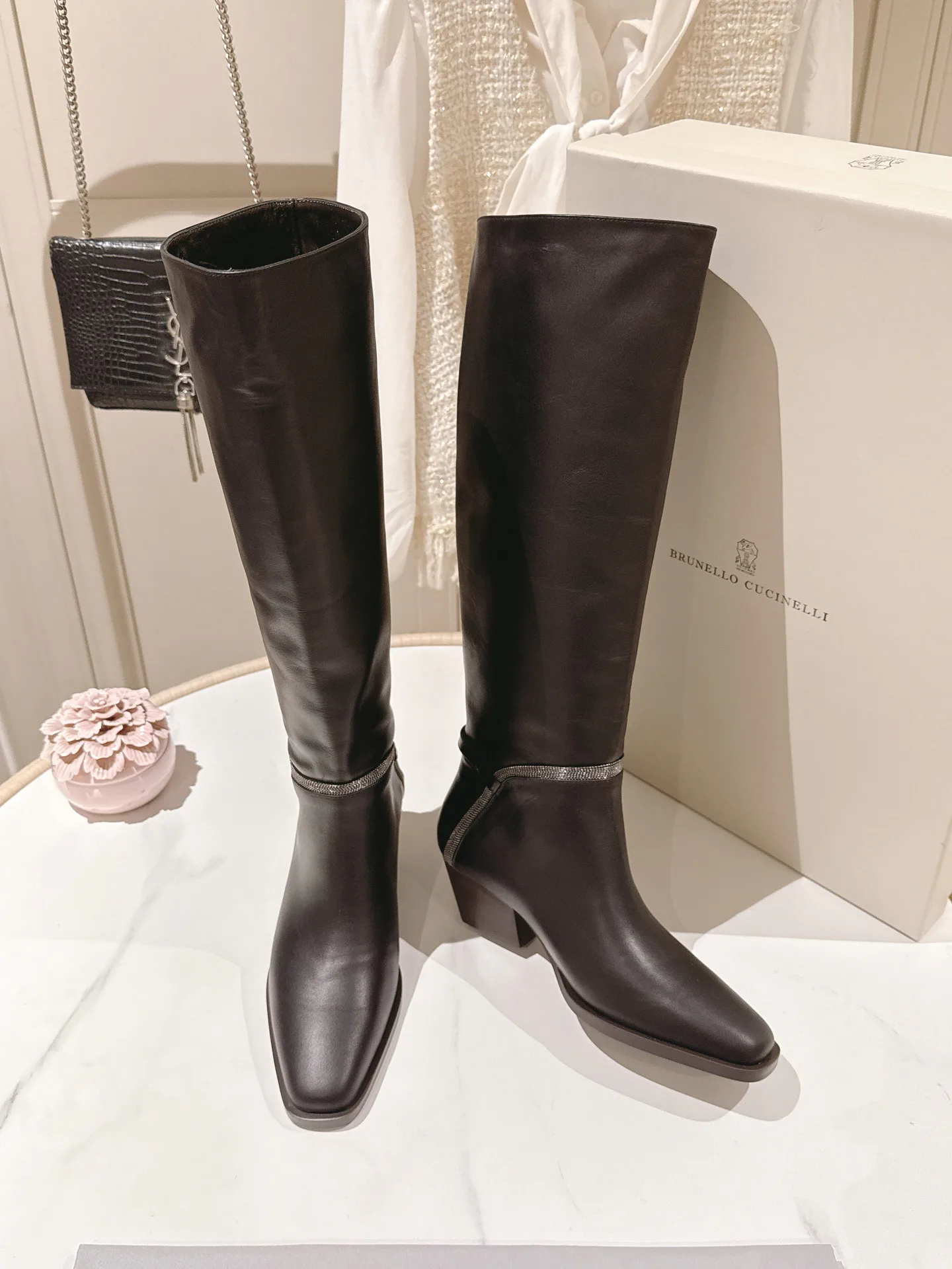 Сапоги Женские Brunello Cucinelli 18217279