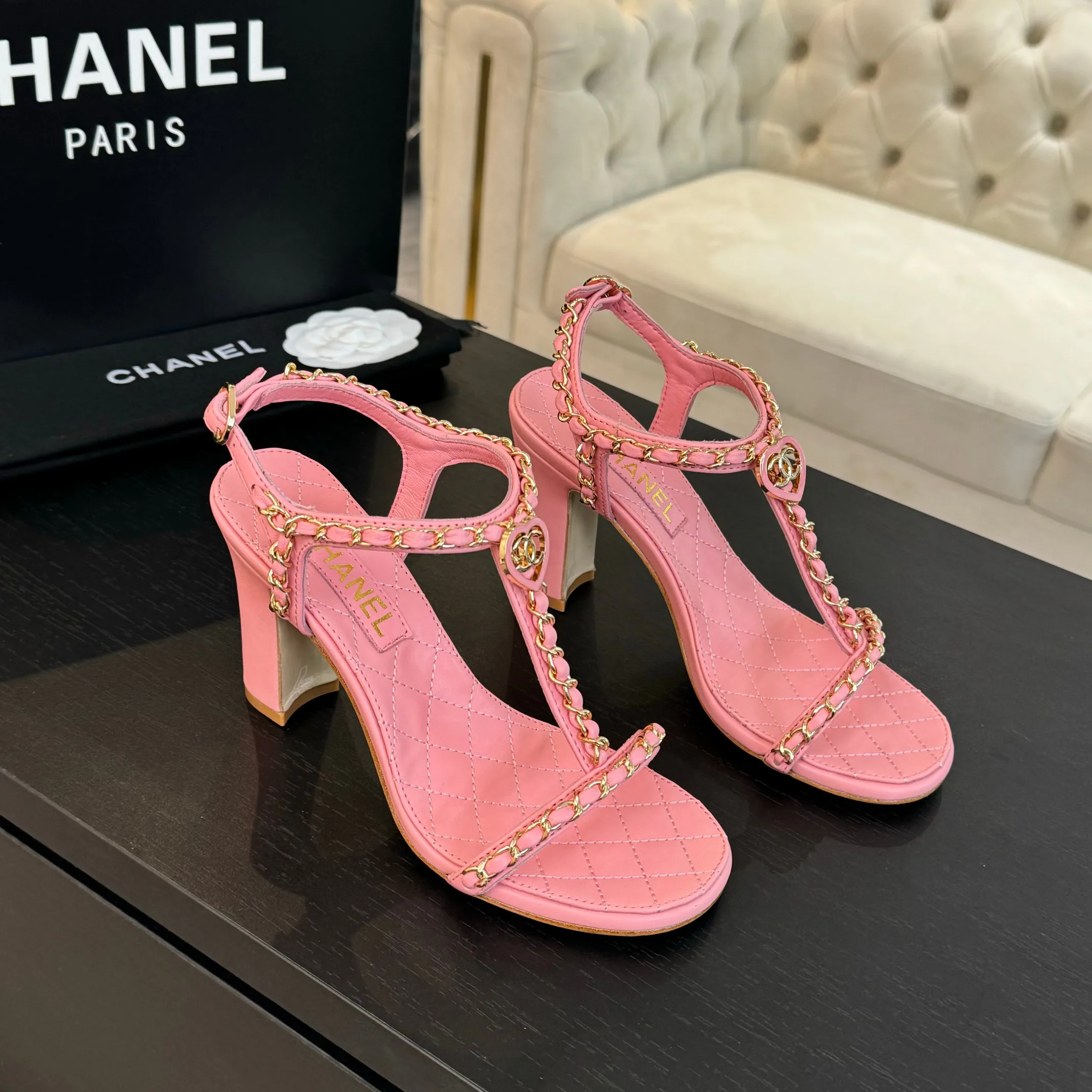 Босоножки Женские Chanel 11414406