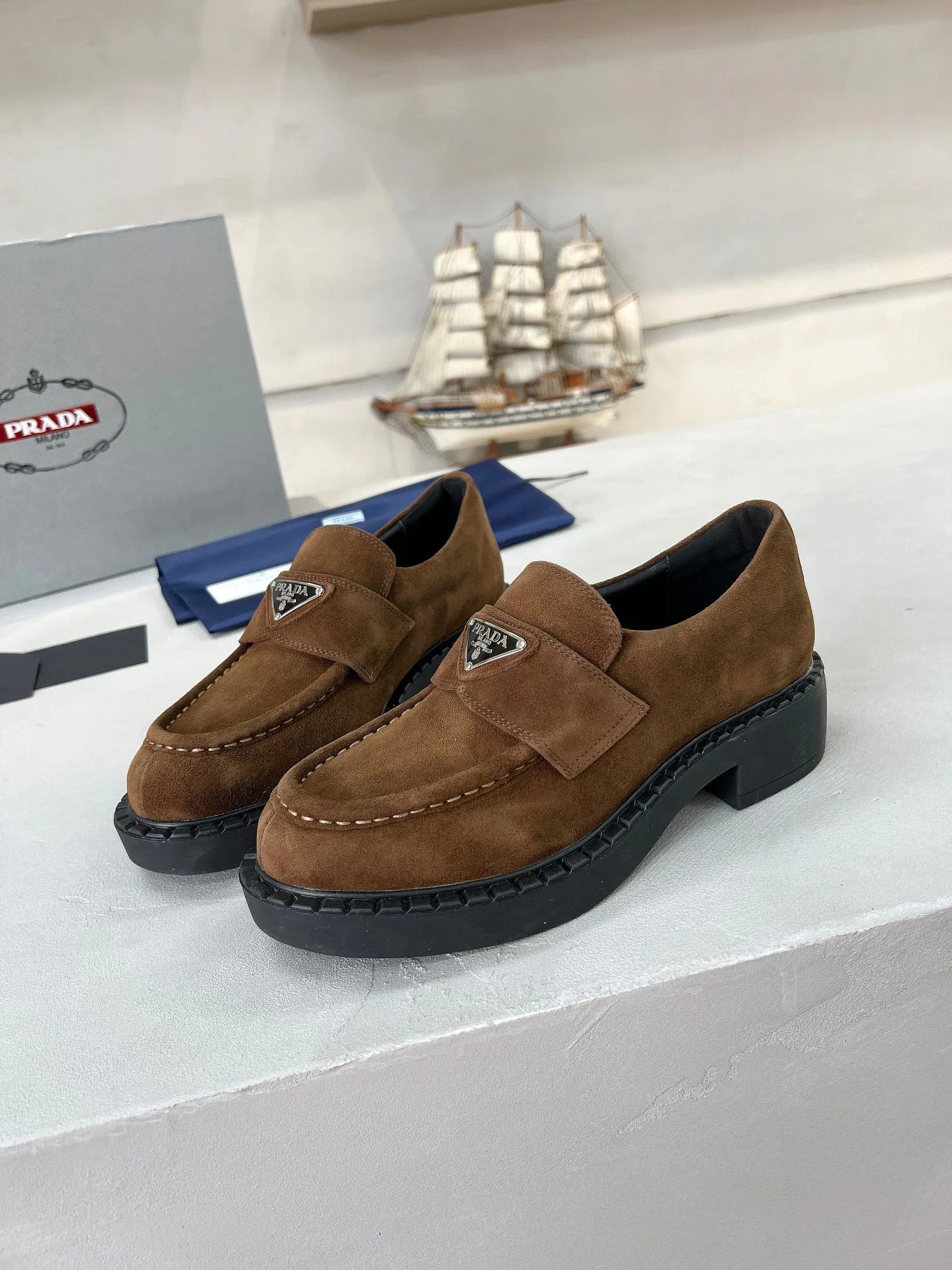 Лоферы И Мокасины Женские Prada 17524716