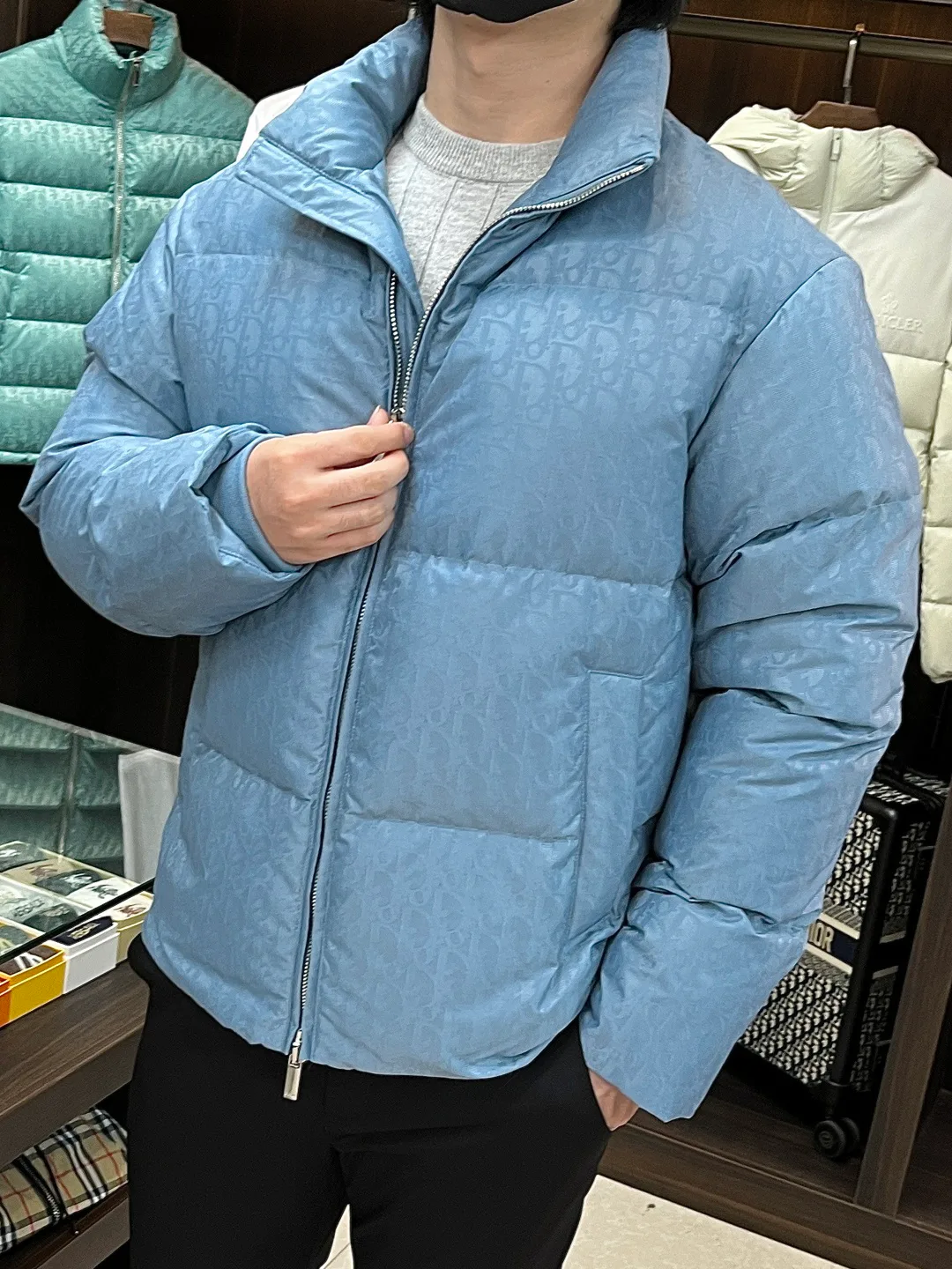 Куртки И Пуховики Мужские Christian Dior 384041