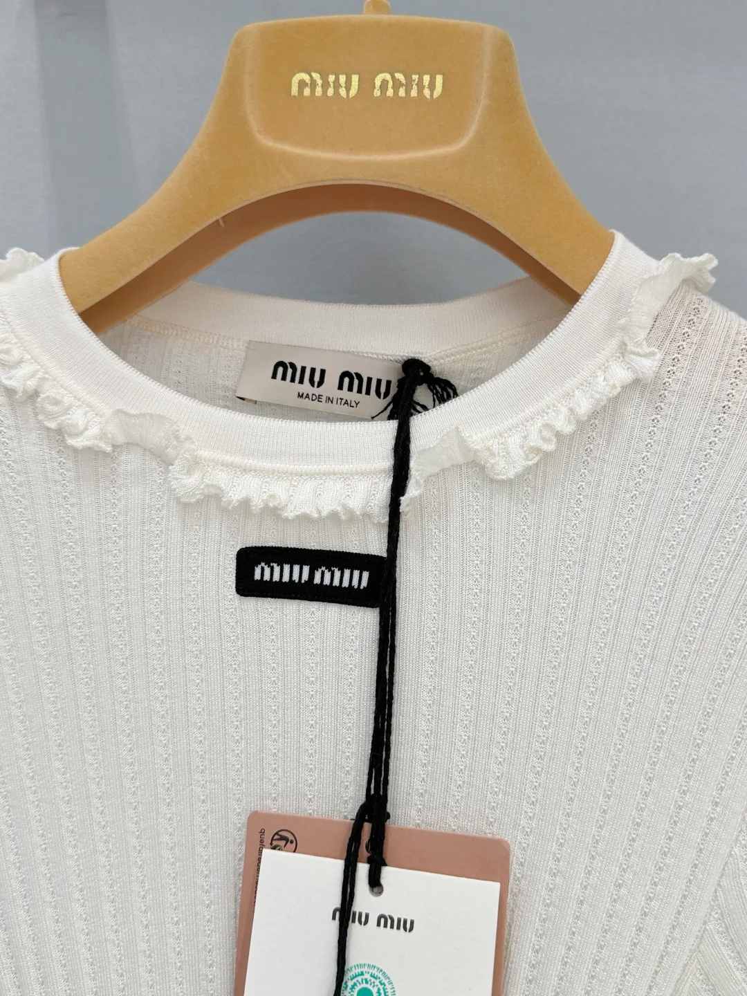 Лонгсливы Женские Miu Miu 13376373