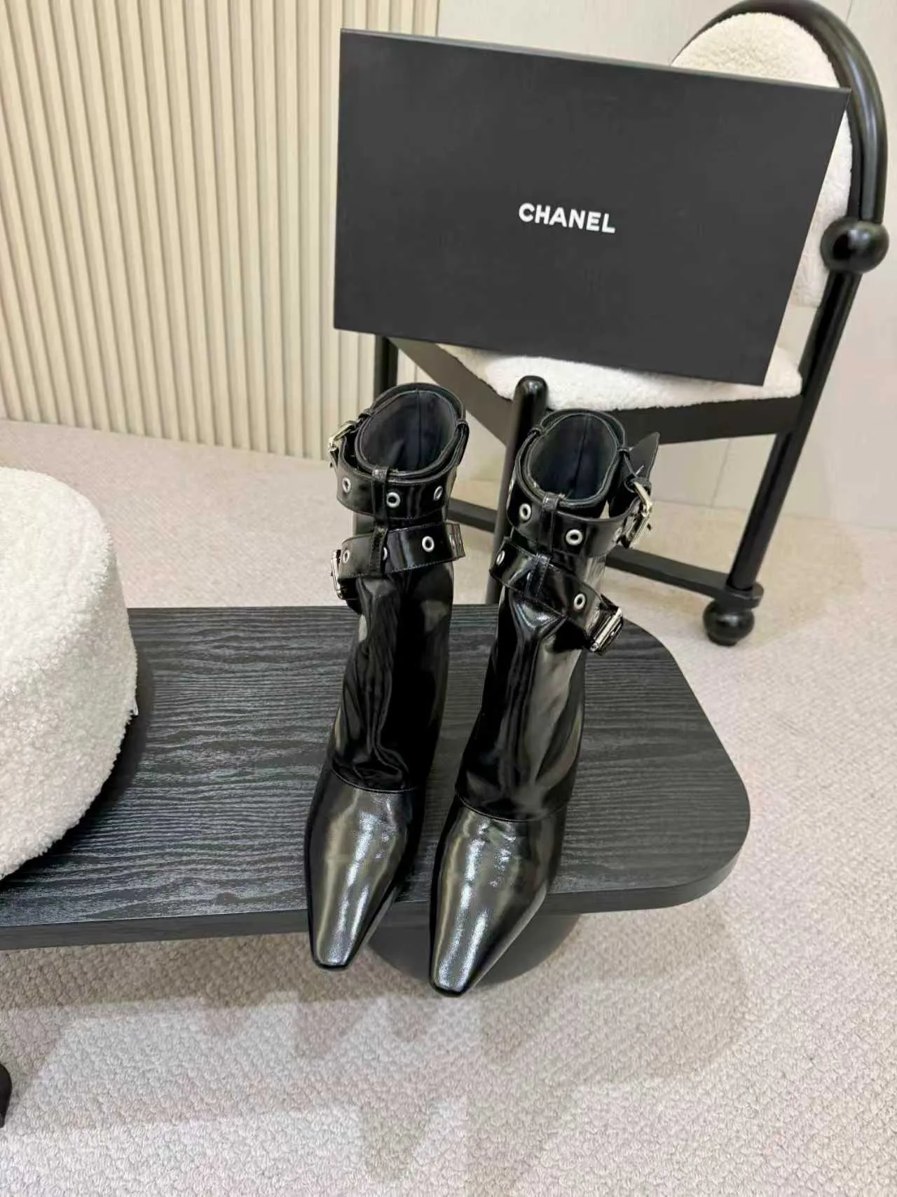 Ботинки Женские Chanel 1525542