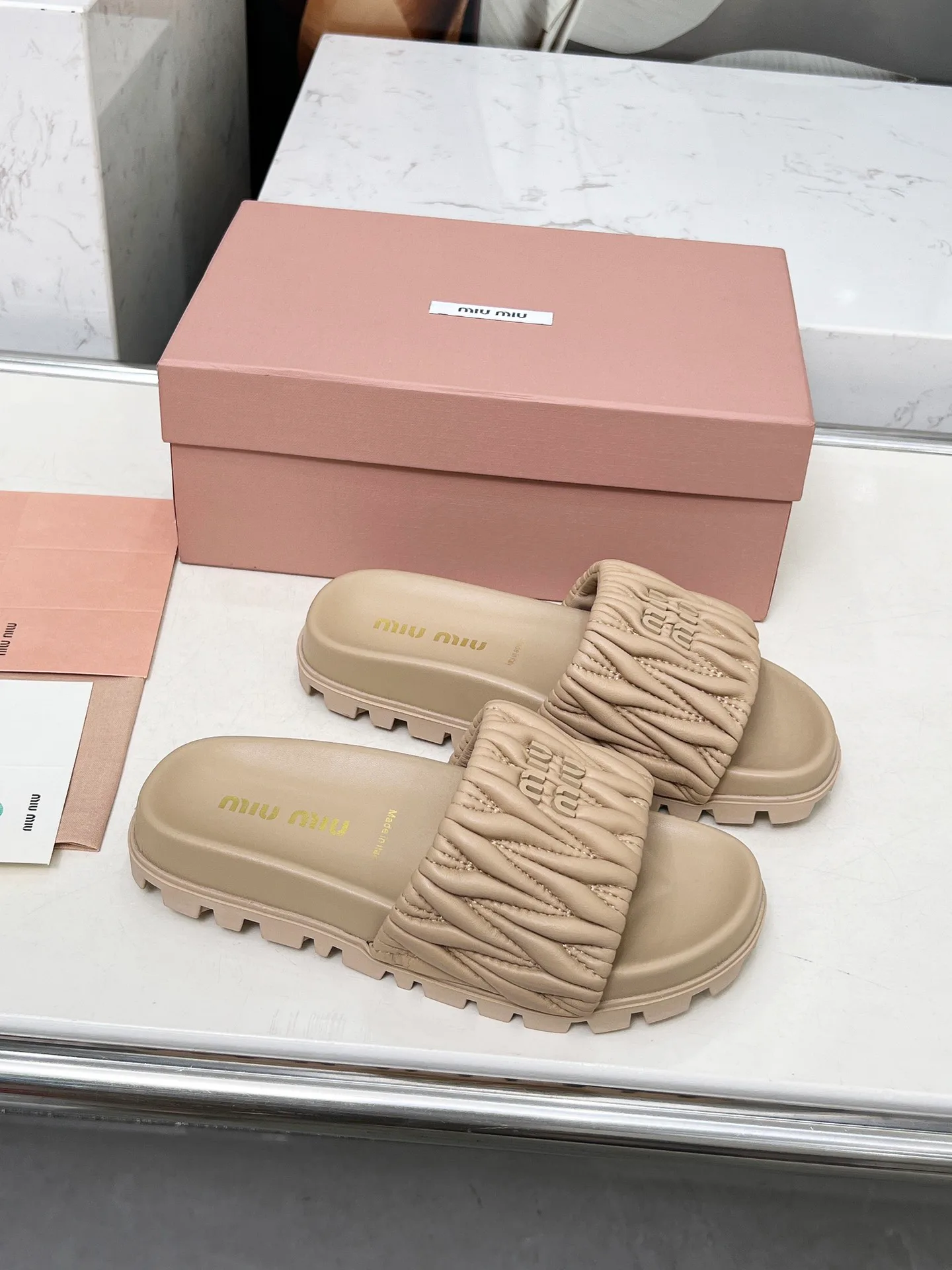 Сандалии Женские Miu Miu 12156521