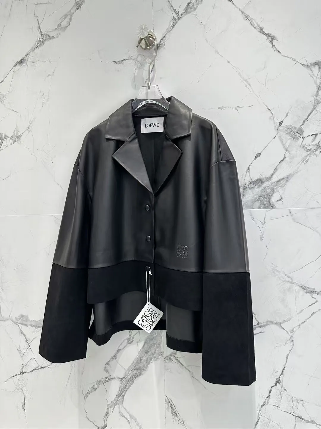 Кожаные Куртки И Дублёнки Женские Loewe 11429000