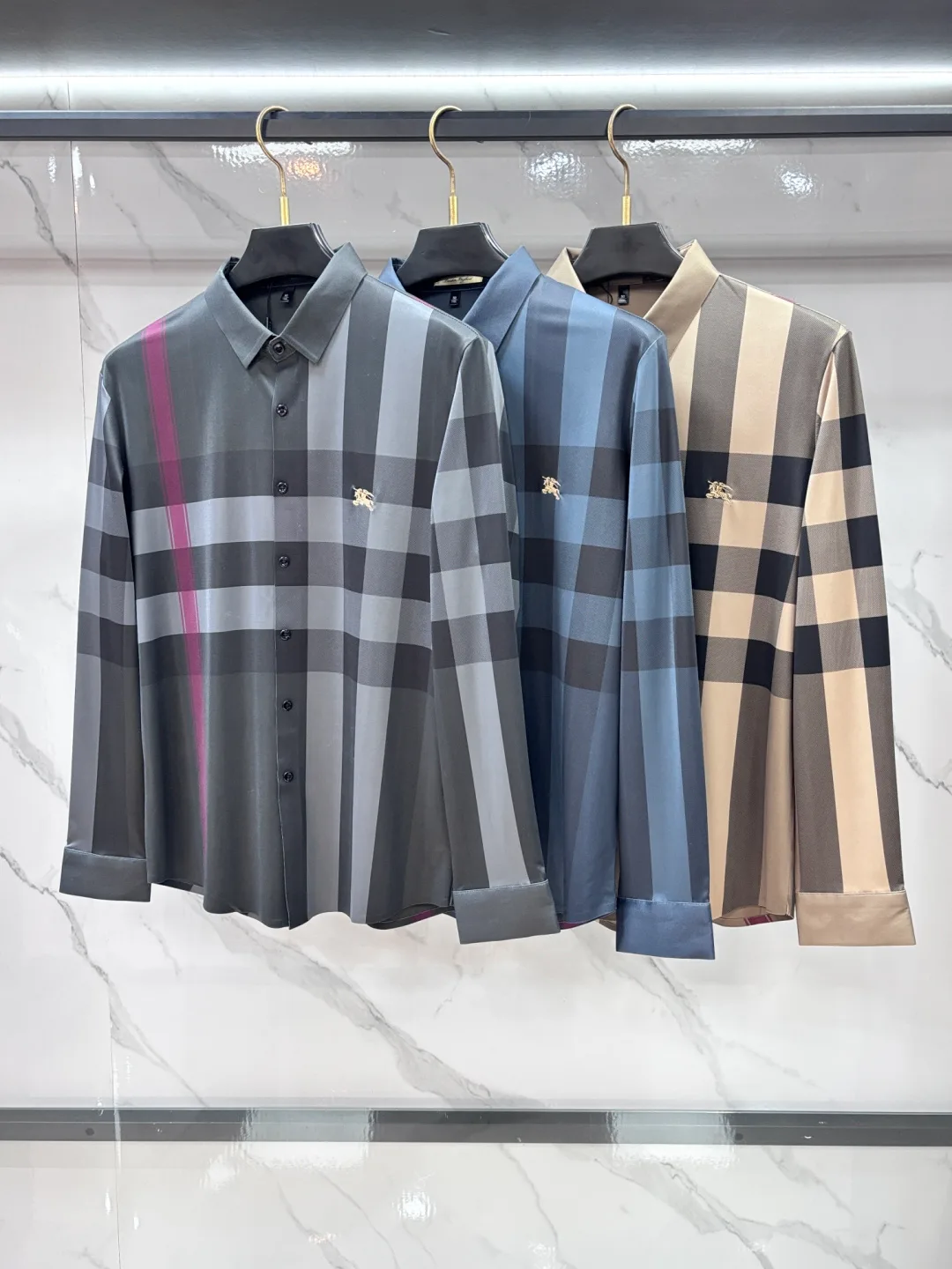 Рубашки Мужские Burberry 18706485
