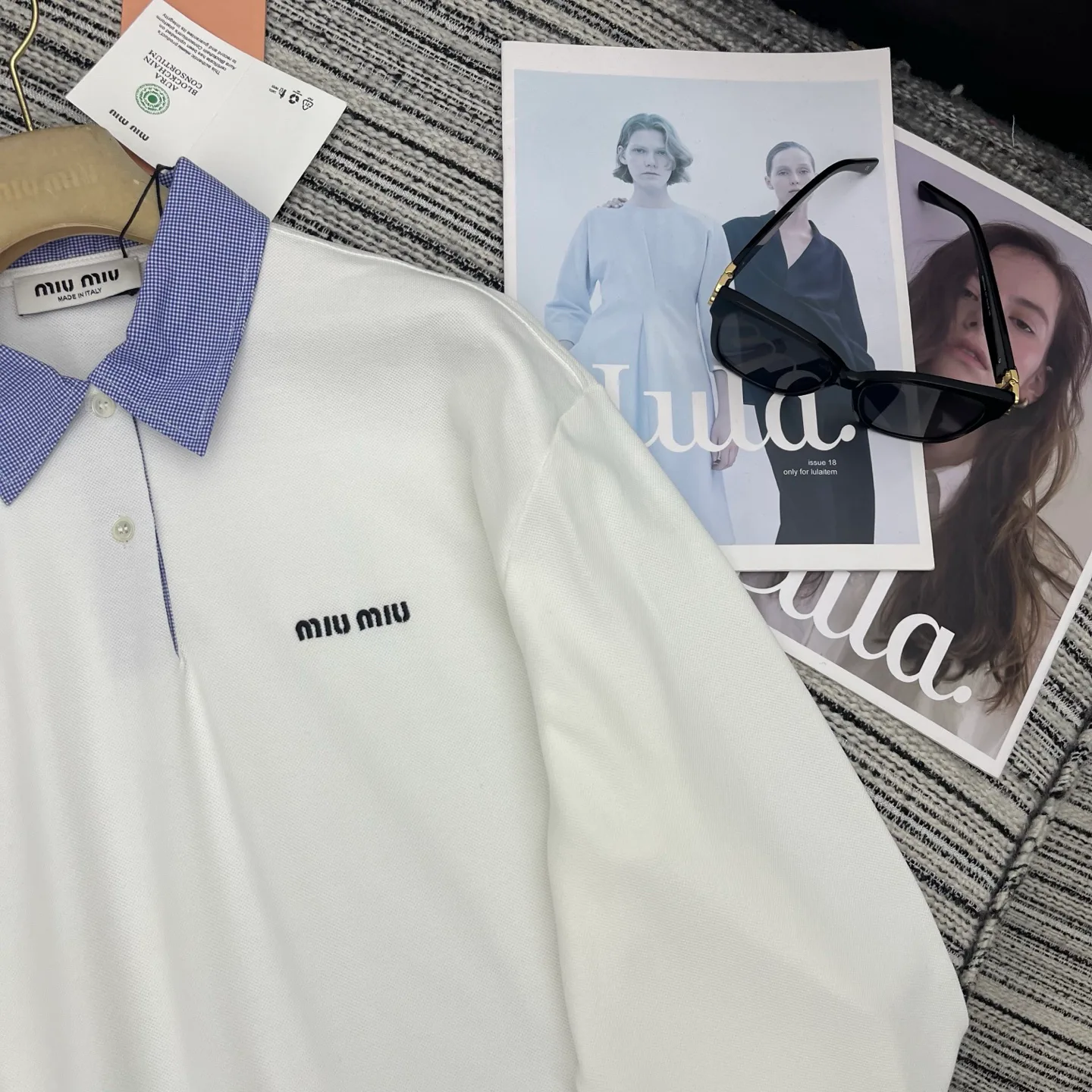 Лонгсливы Женские Miu Miu 11626863