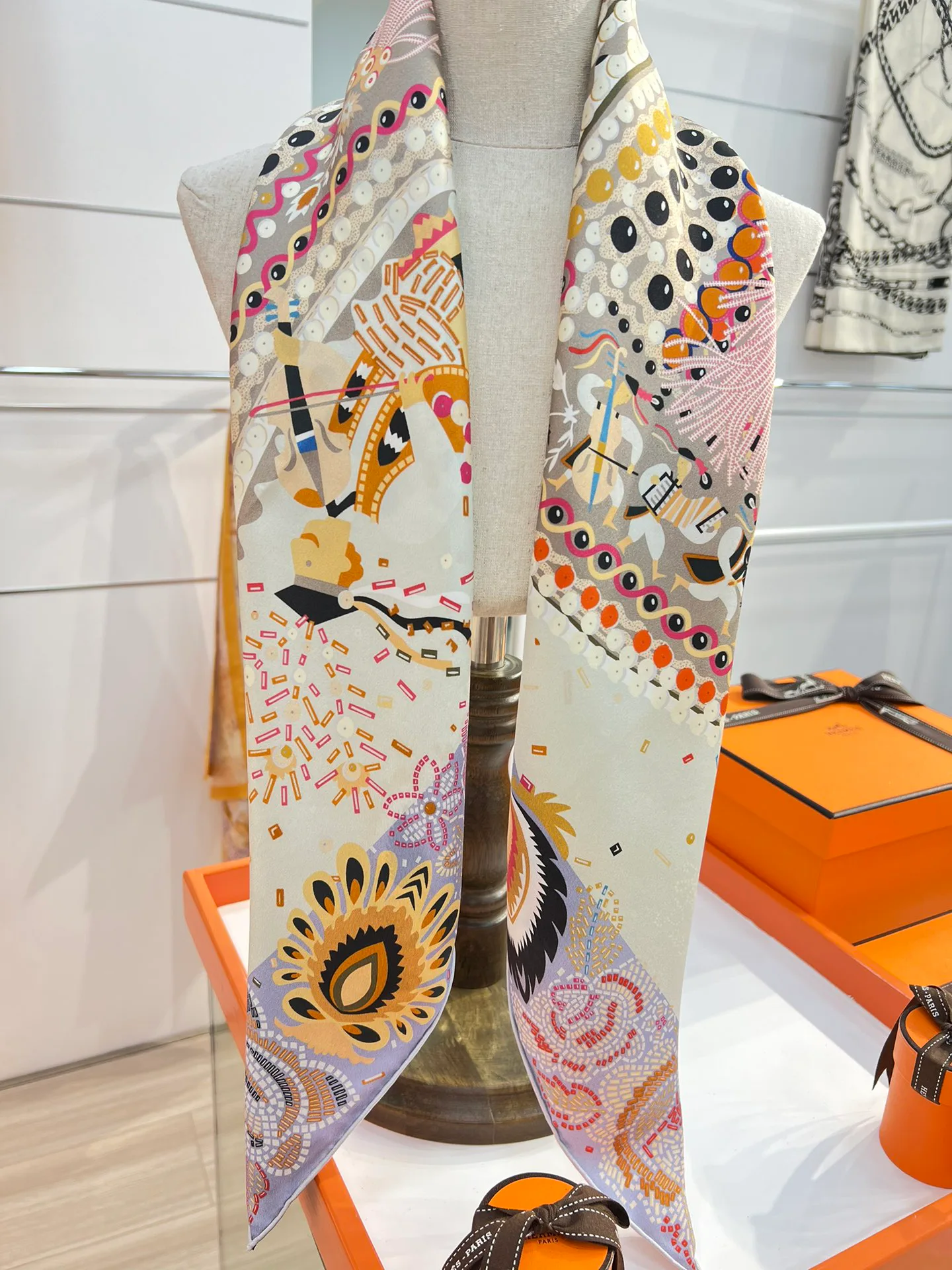 Шарфы Hermes 16241