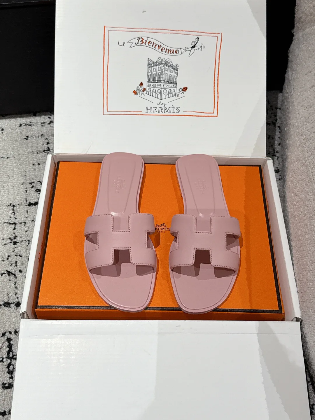 Шлепанцы Женские Hermes 814589