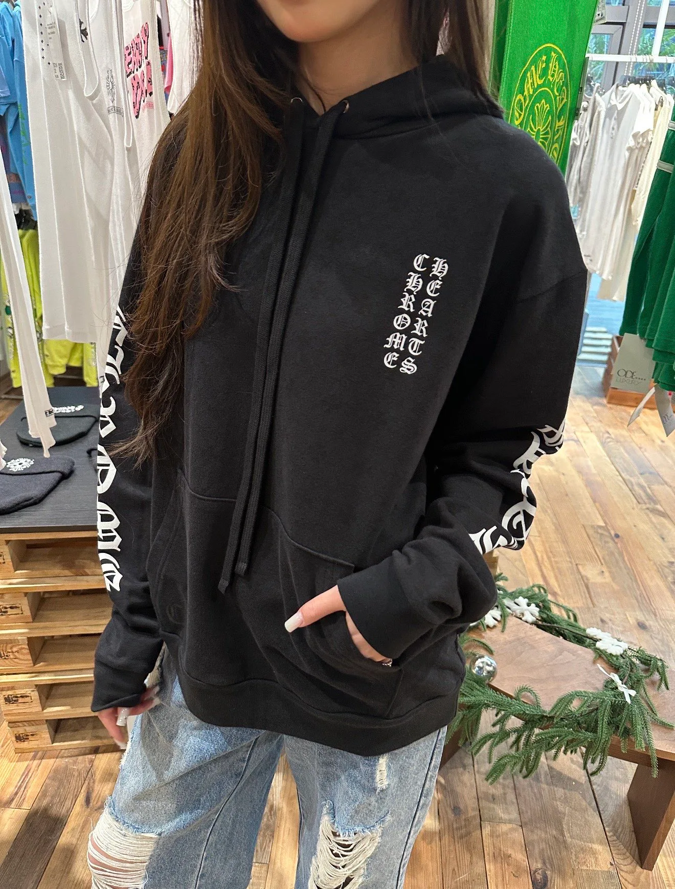 Свитшоты И Худи Женские Chrome Hearts 18113763