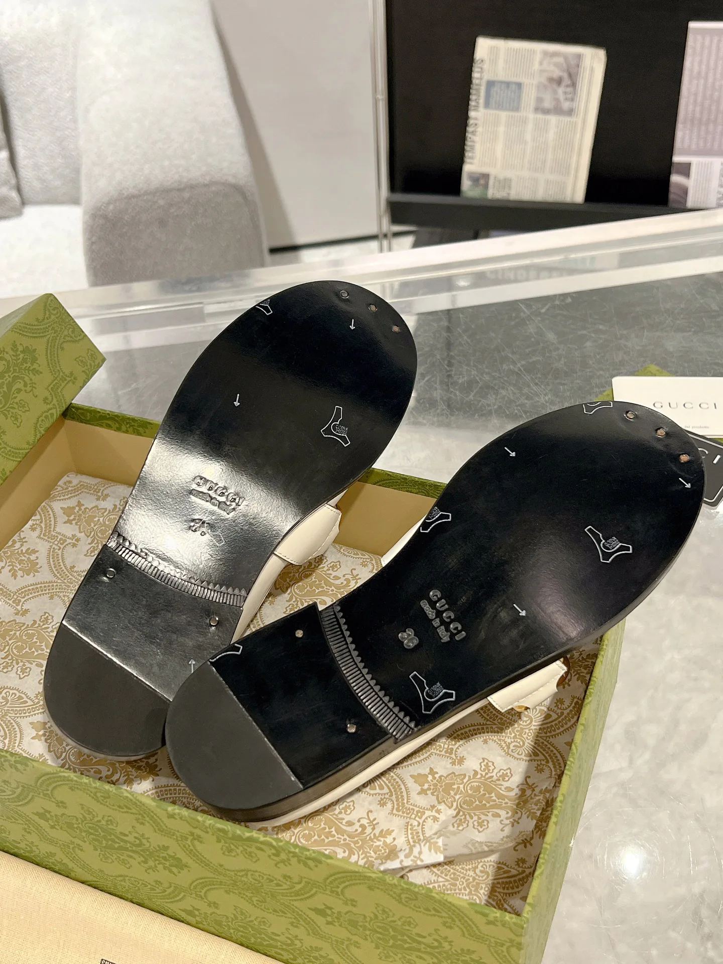 Лоферы И Мокасины Женские Gucci 491238