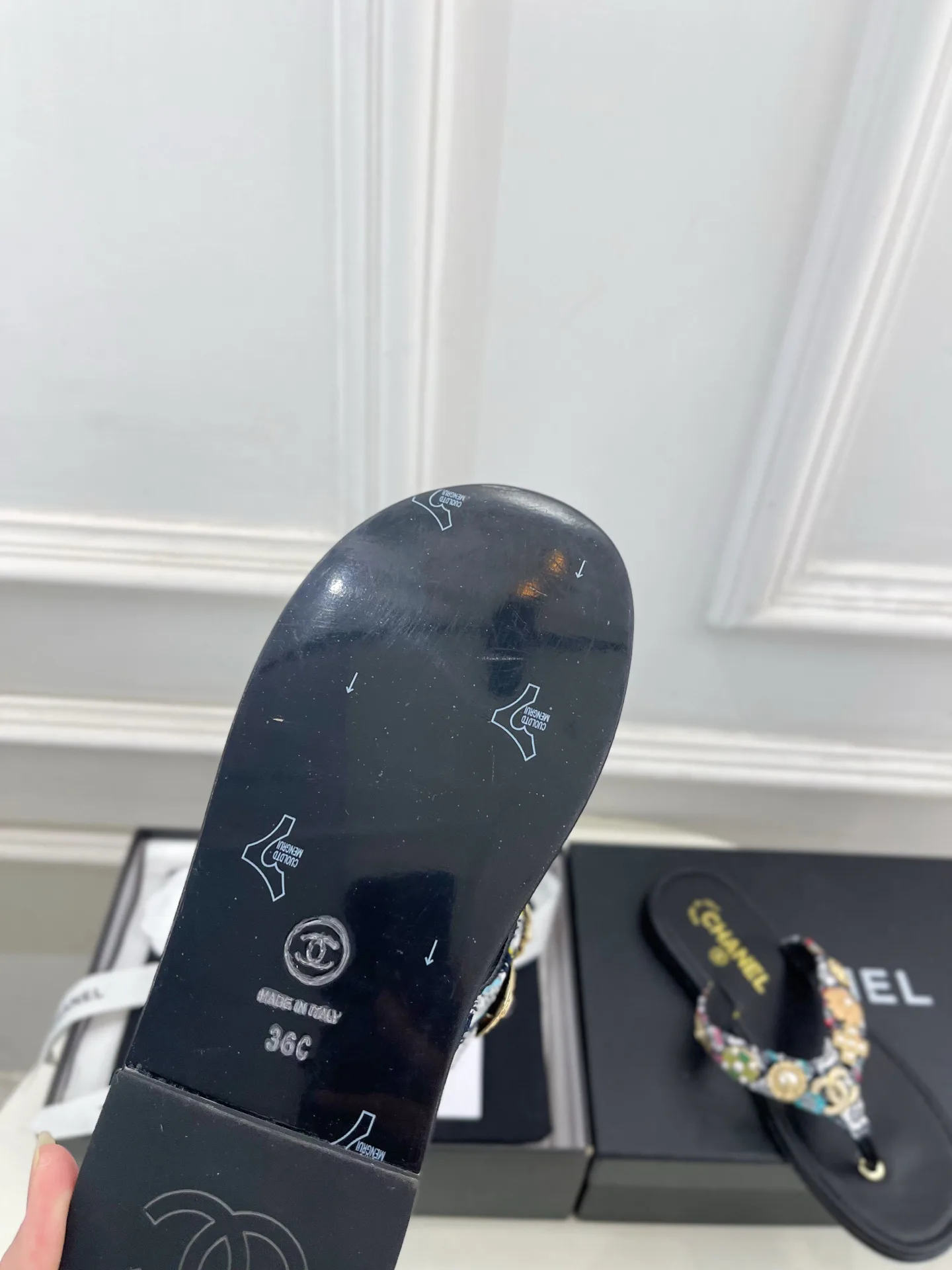 Шлепанцы Женские Chanel 4515847