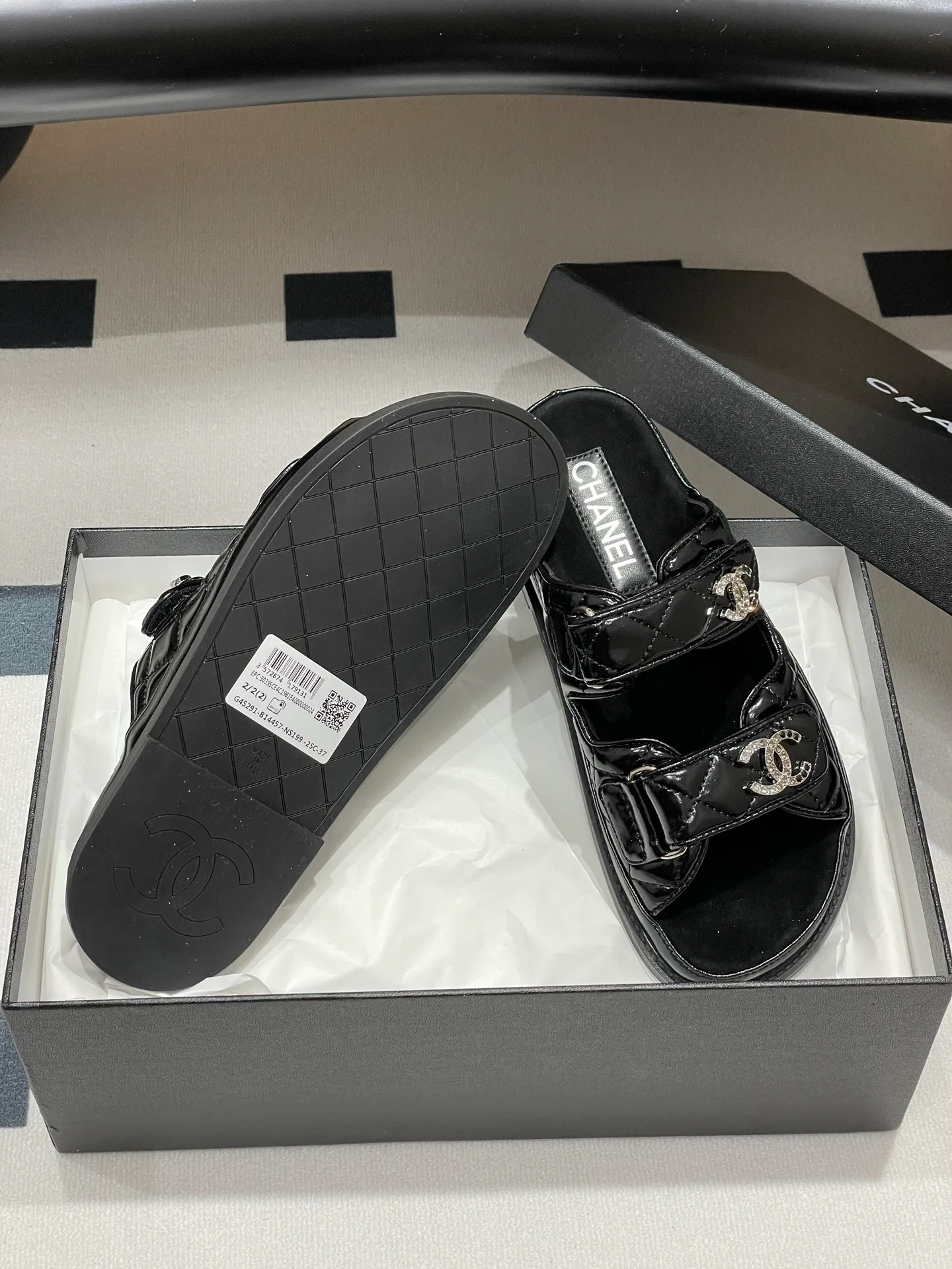 Шлепанцы Женские Chanel 19163