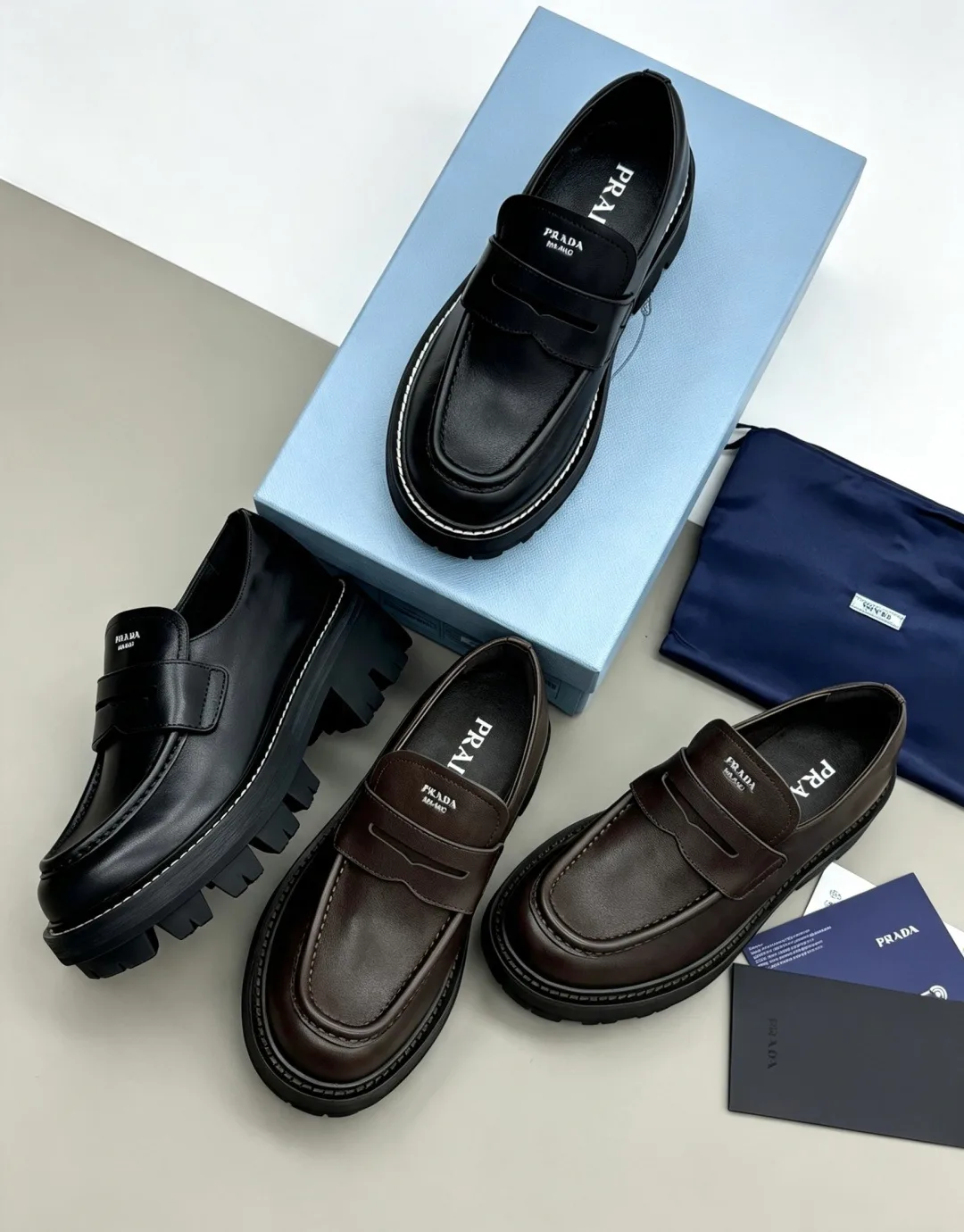 Лоферы И Мокасины Женские Prada 18223993