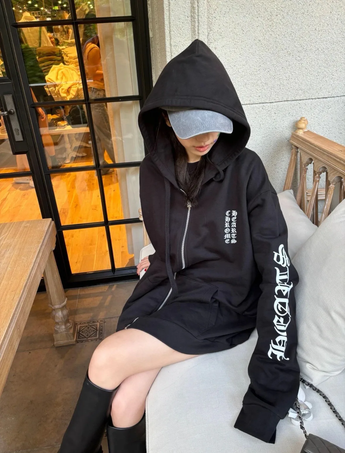 Свитшоты Женские Chrome Hearts 234538