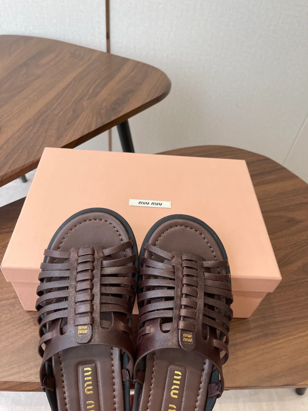 Шлепанцы Женские Miu Miu 12240269