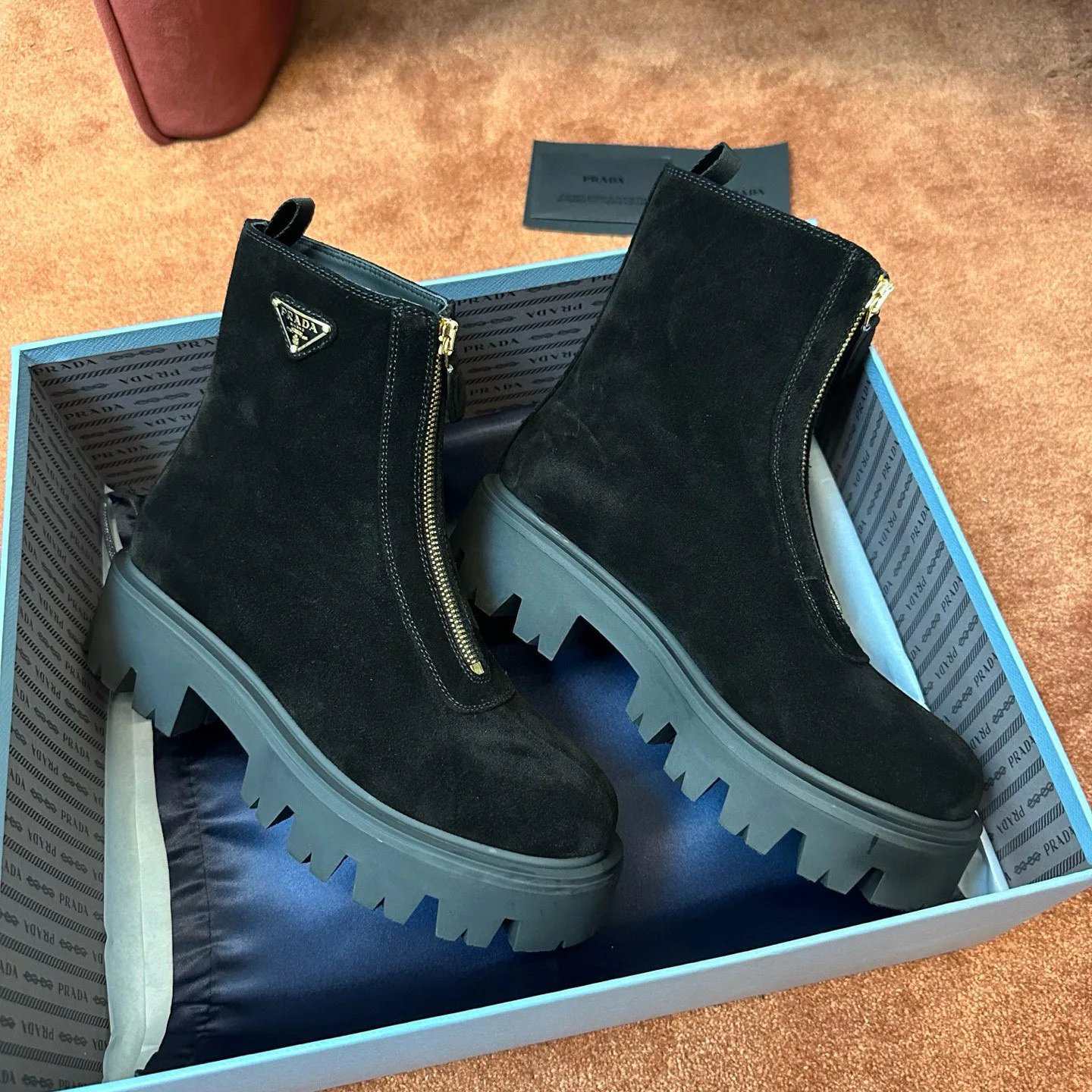 Ботинки Женские Prada 415909