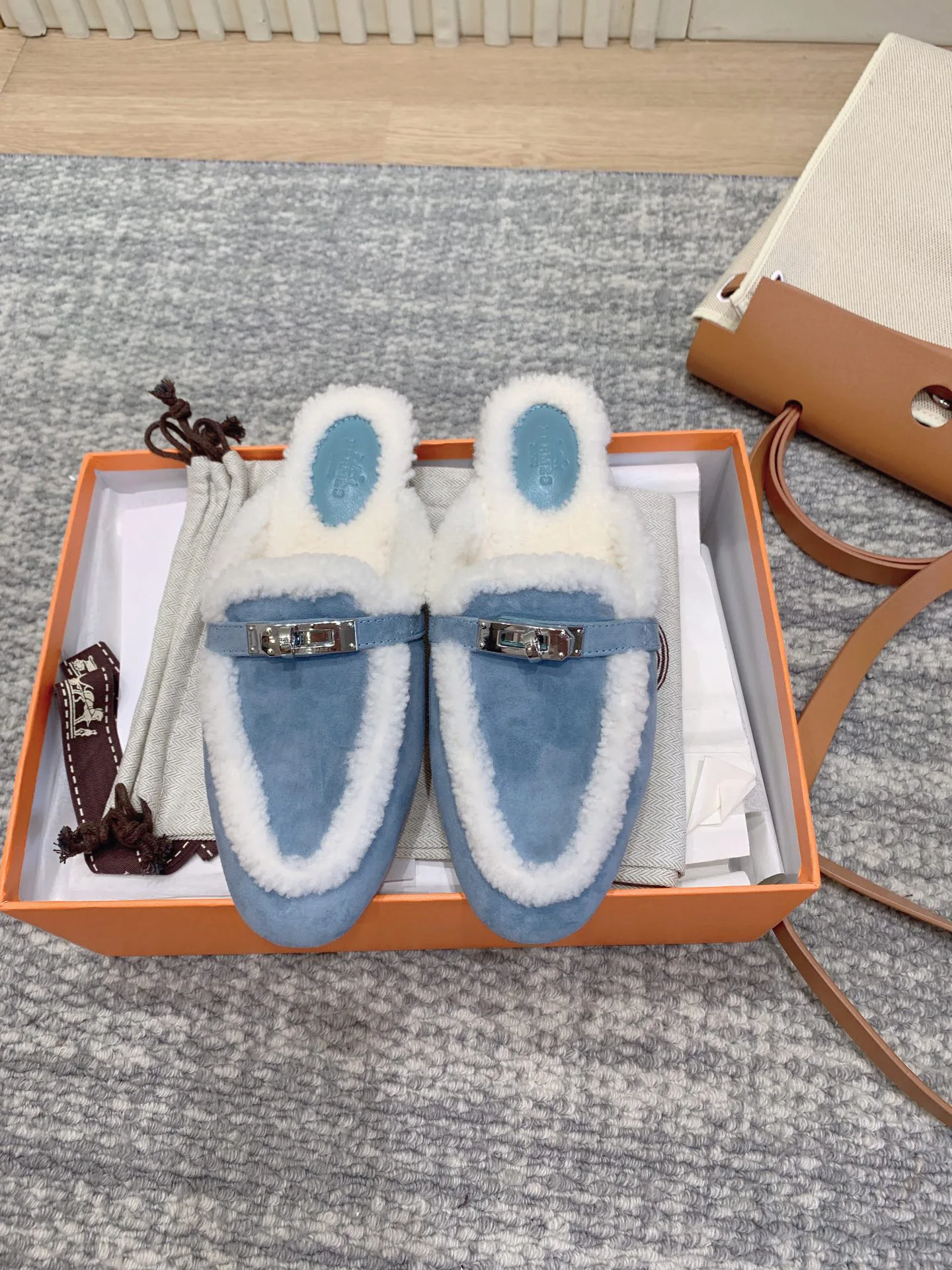 Тапочки Женские Hermes 2211663