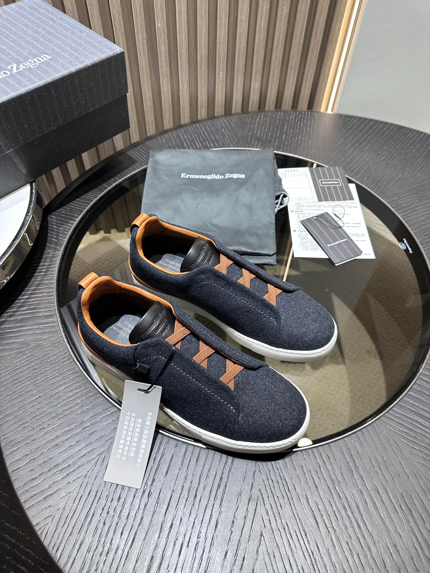 Кеды Мужские Zegna 10092530