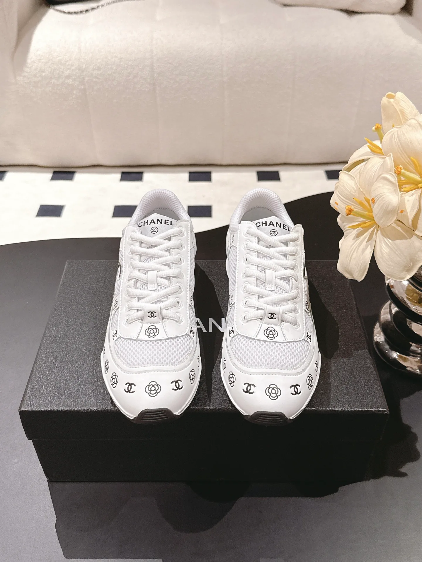 Кроссовки Женские Chanel 1769852
