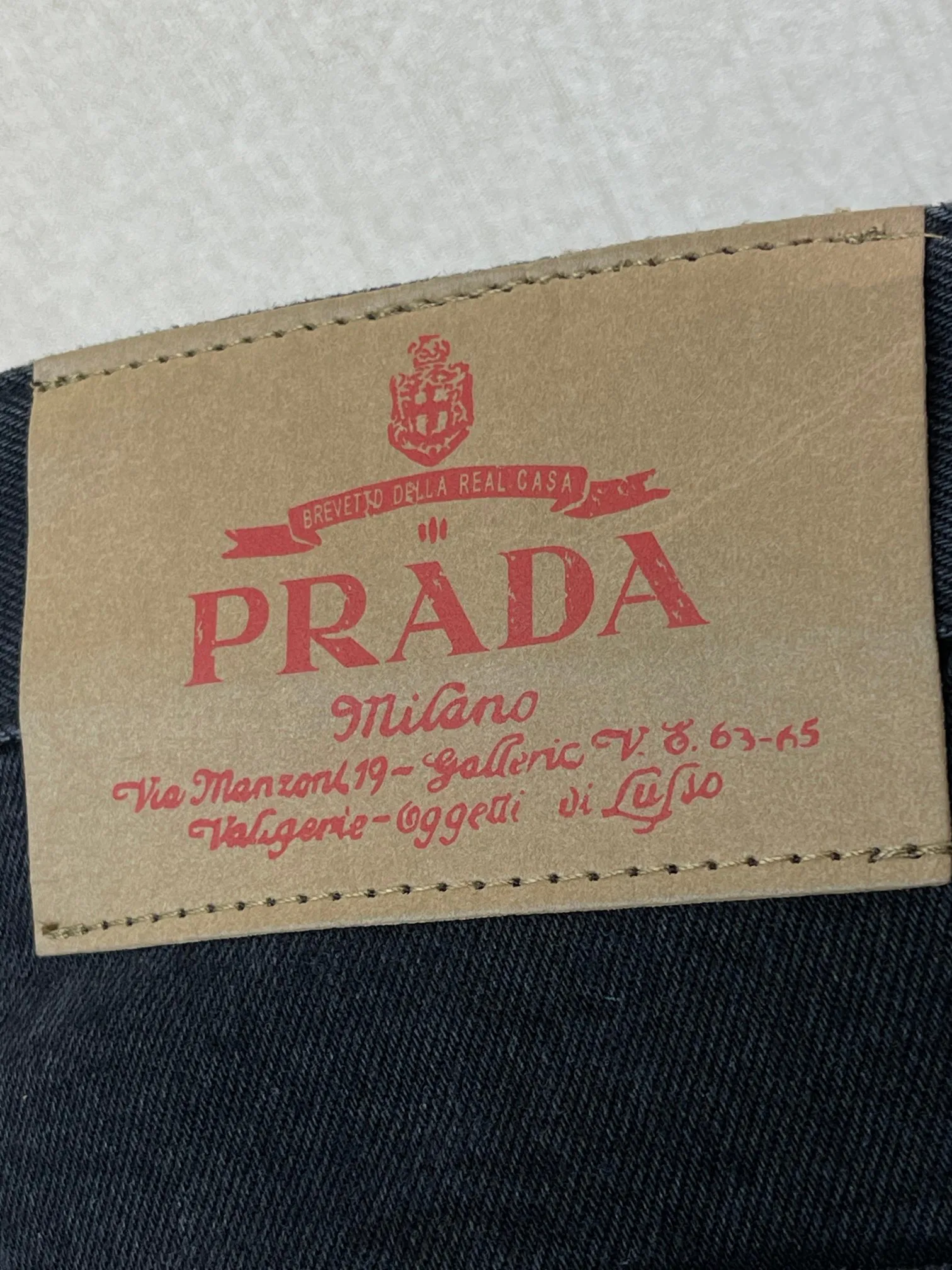 Джинсы Мужские Prada 75703
