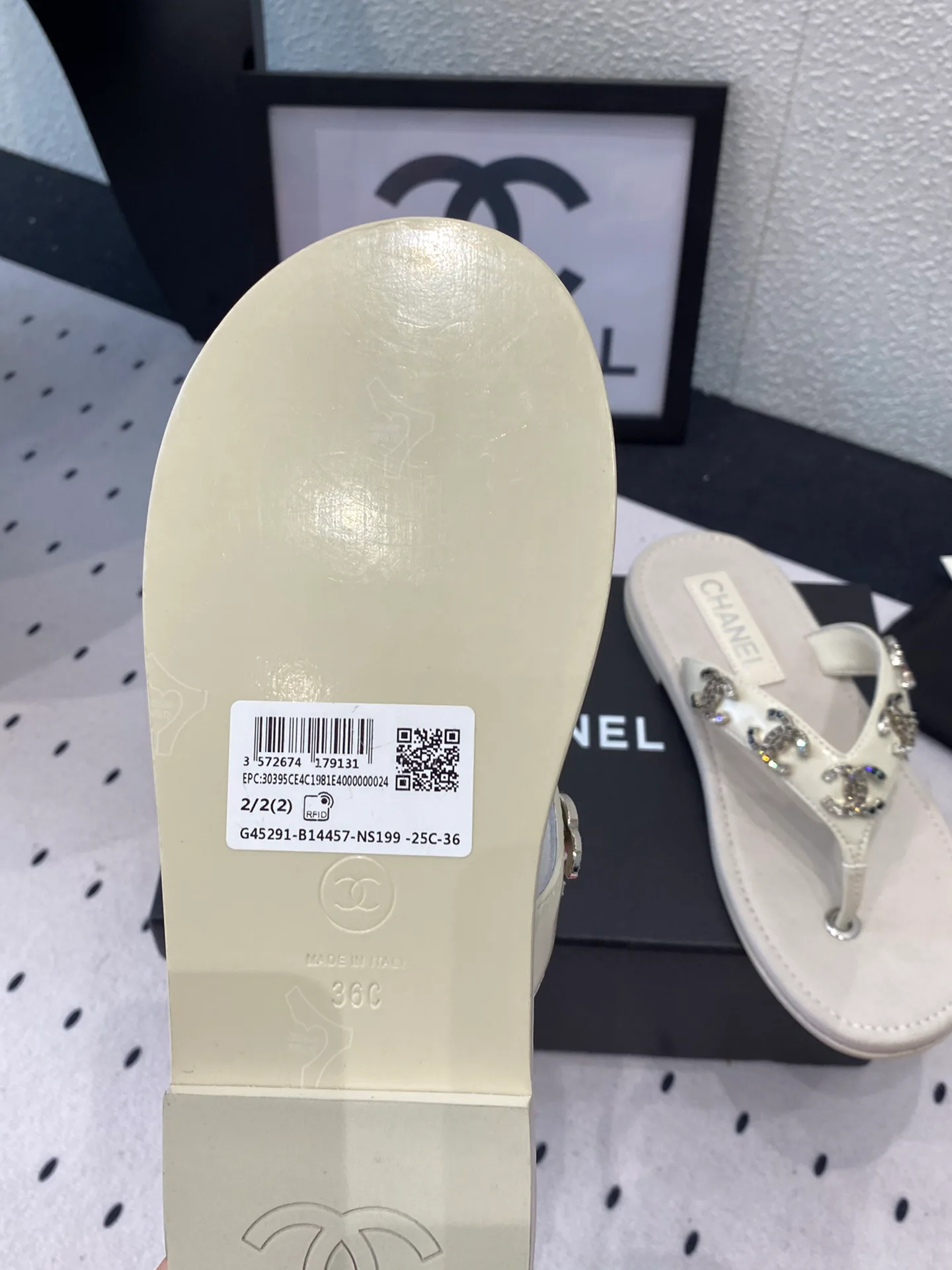 Шлепанцы Женские Chanel 36143