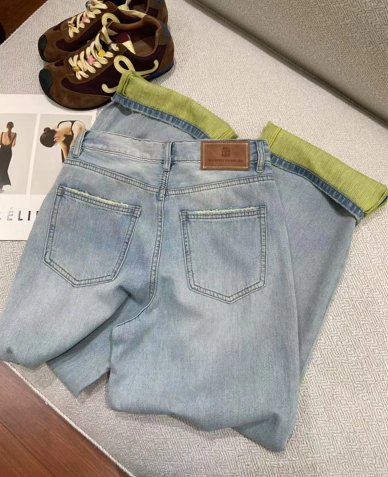 Джинсы Женские Brunello Cucinelli 31749