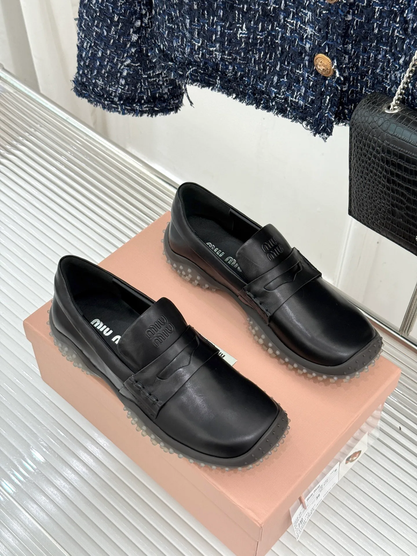 Лоферы И Мокасины Женские Miu Miu 17646506