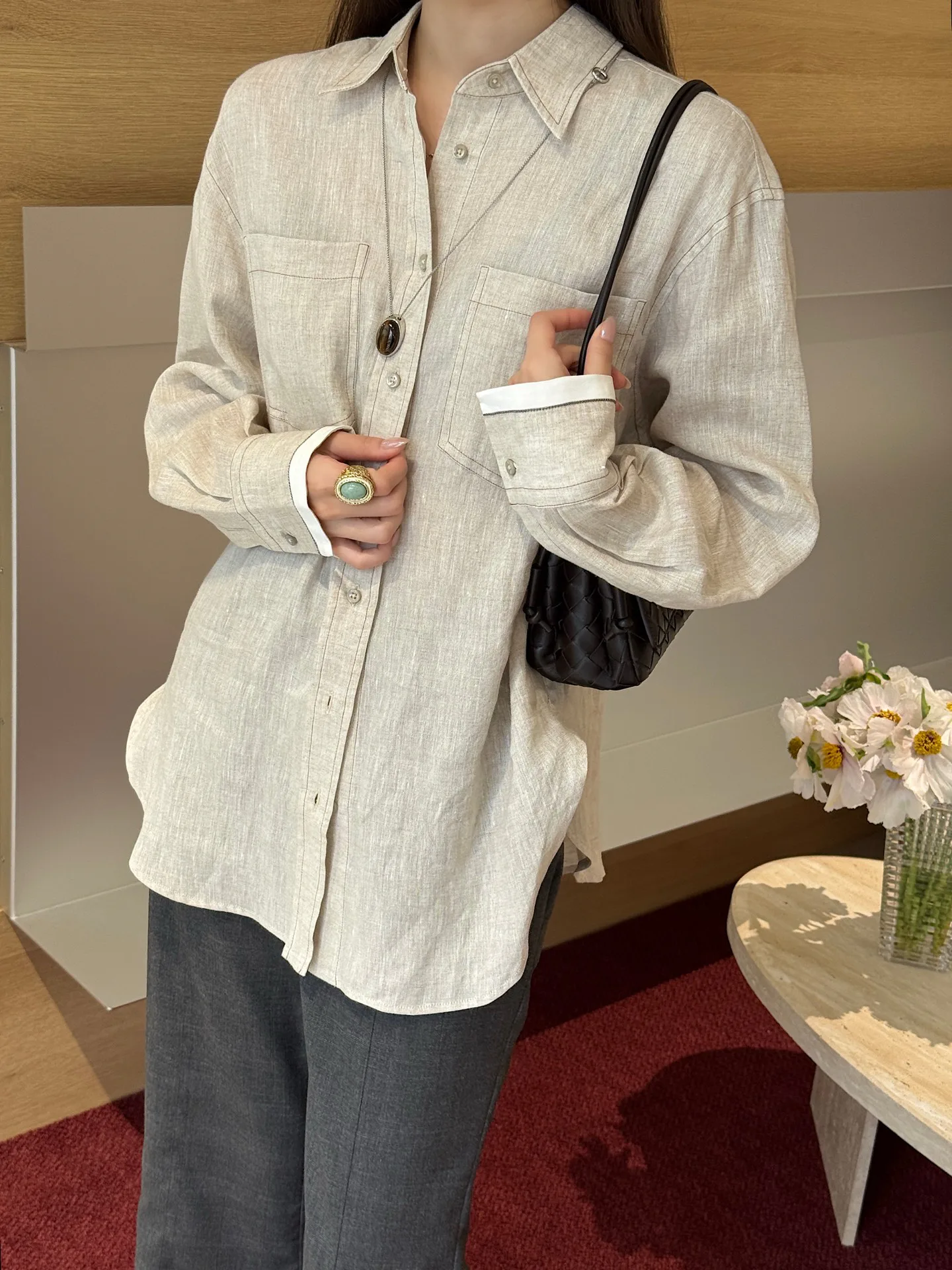 Рубашки Женские Brunello Cucinelli 11639988