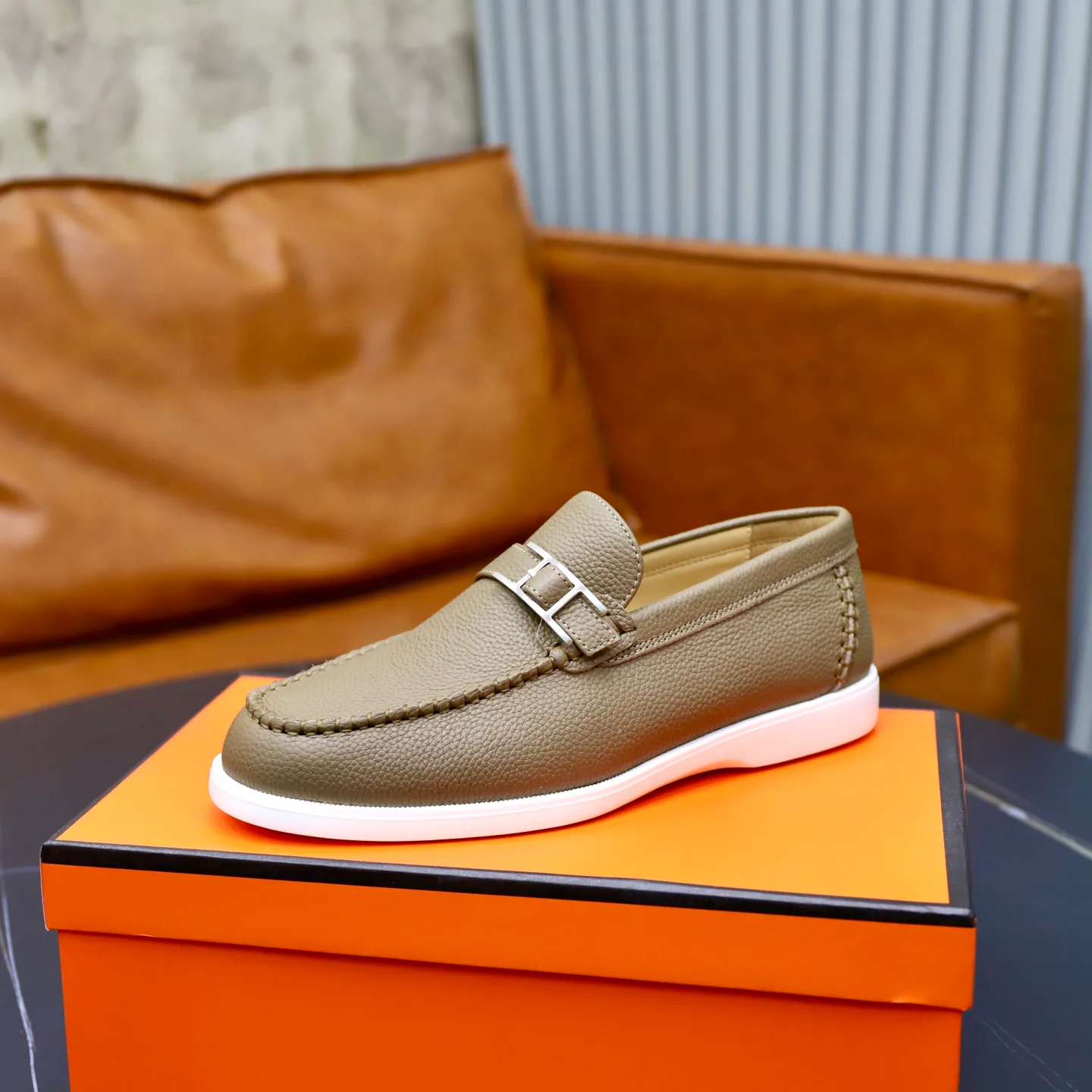 Лоферы И Туфли Мужские Hermes 18103101
