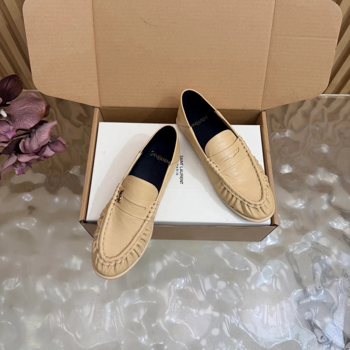 Лоферы И Мокасины Женские Saint Laurent 17929481