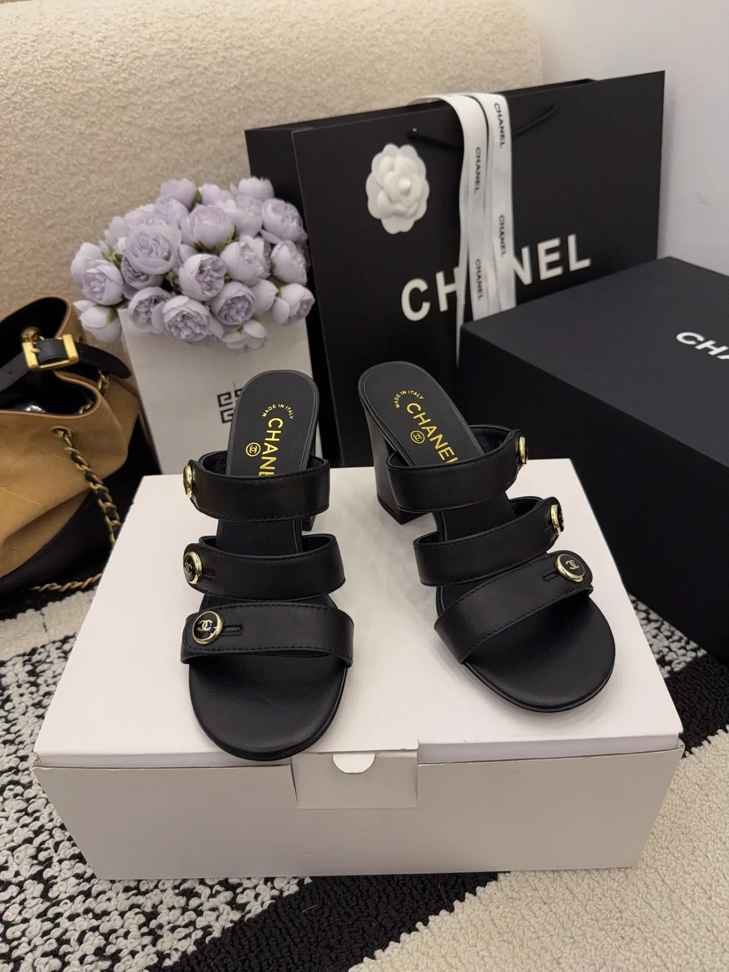 Босоножки Женские Chanel 403264