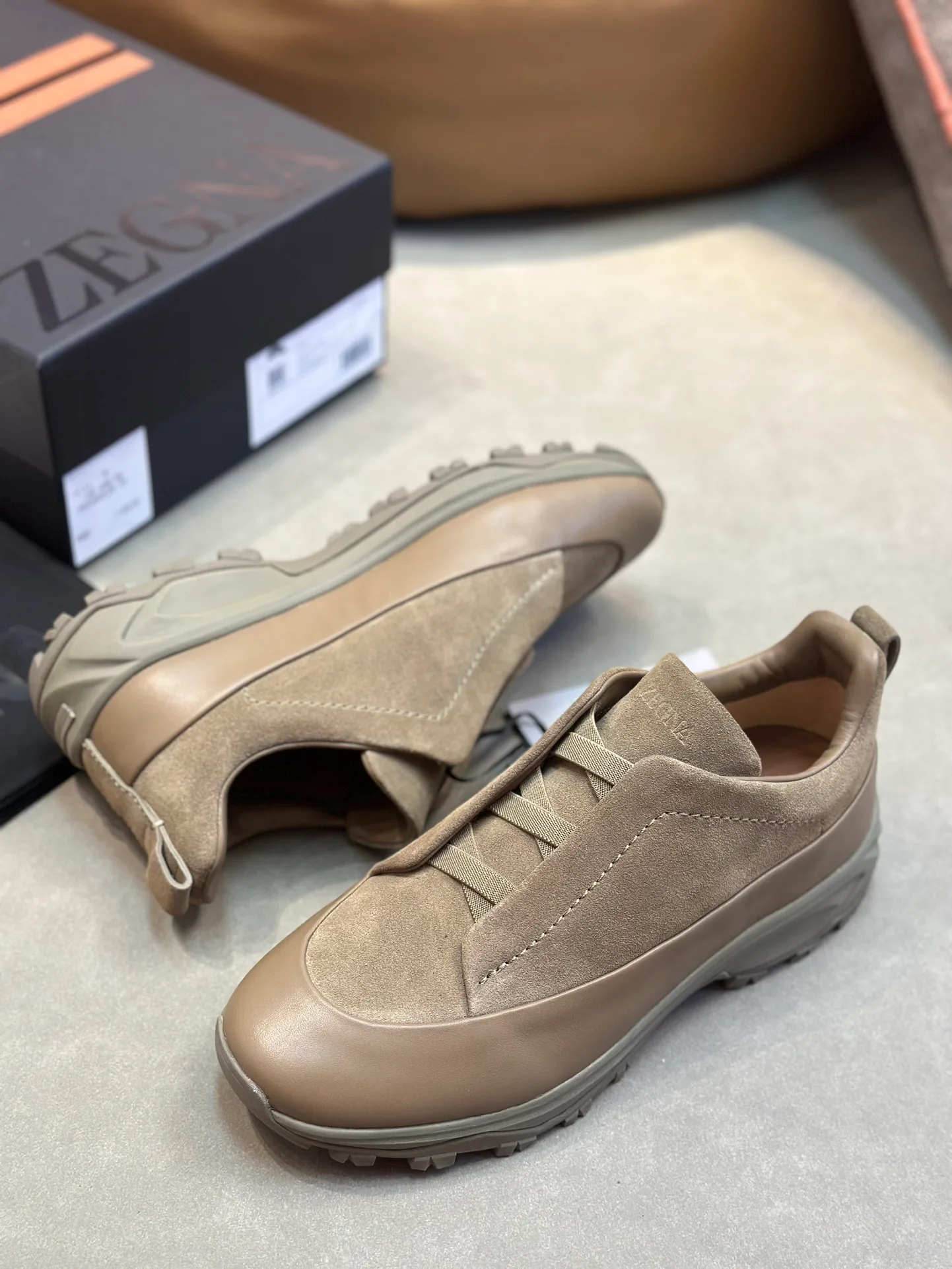 Кроссовки Мужские Zegna 18995601