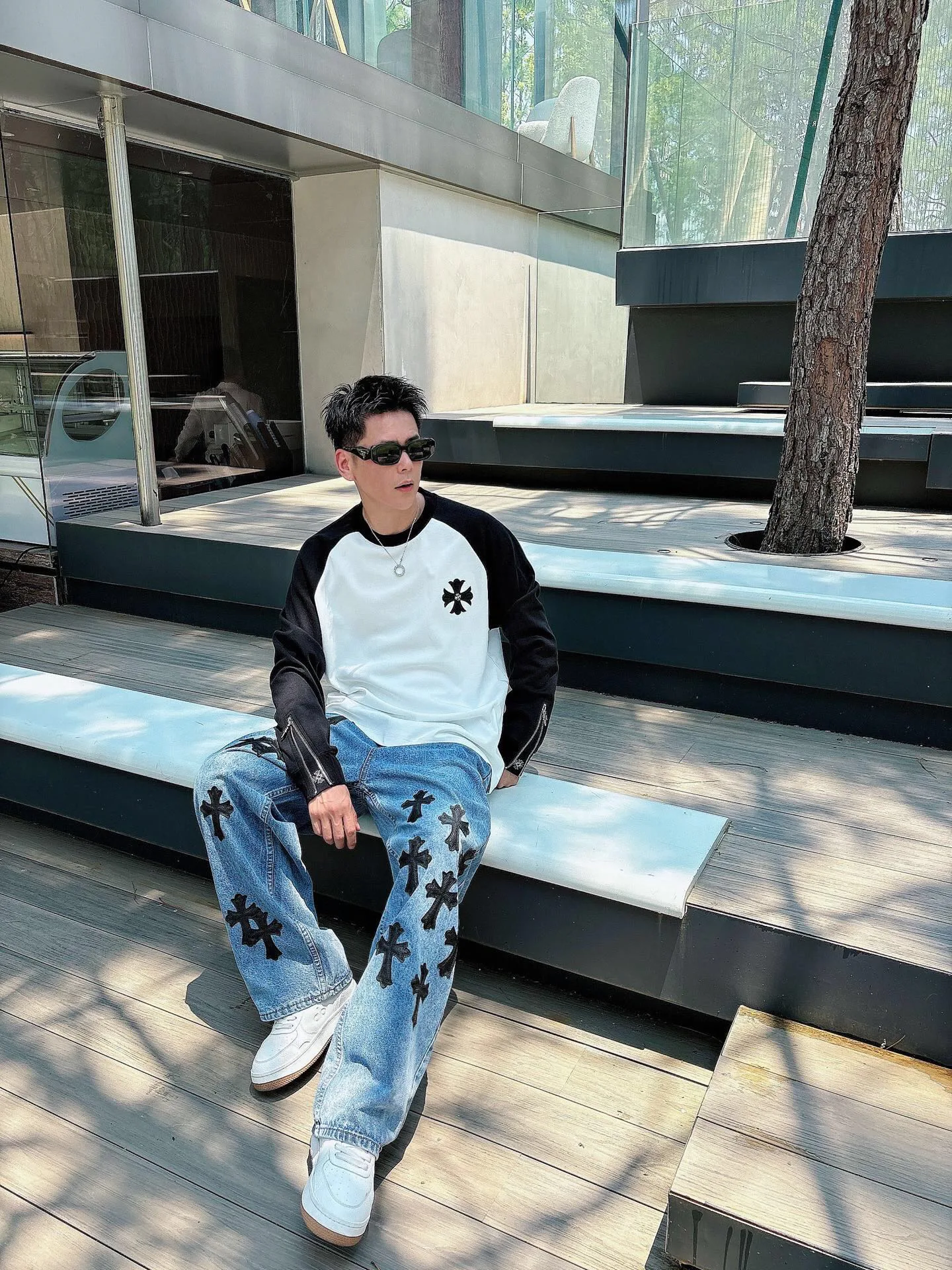 Свитшоты И Худи Мужские Chrome Hearts 787764