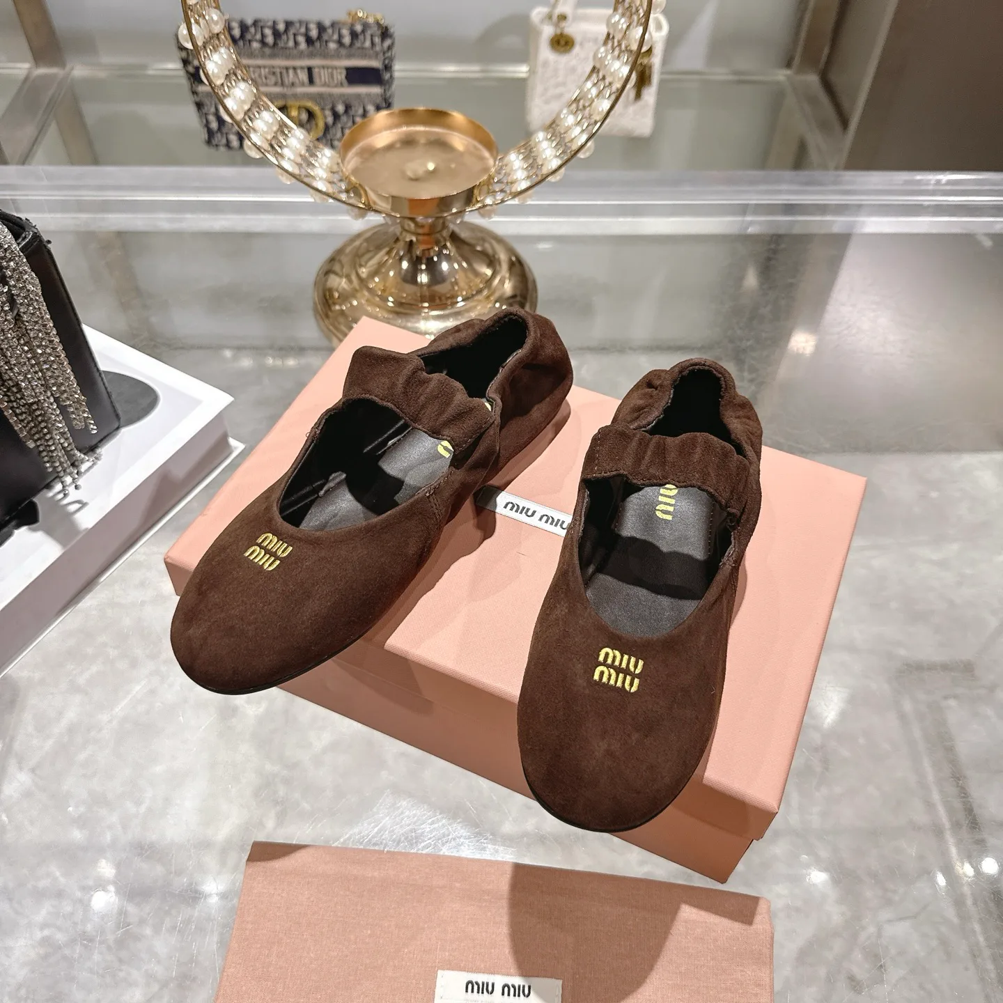 Балетки Женские Miu Miu 12847599