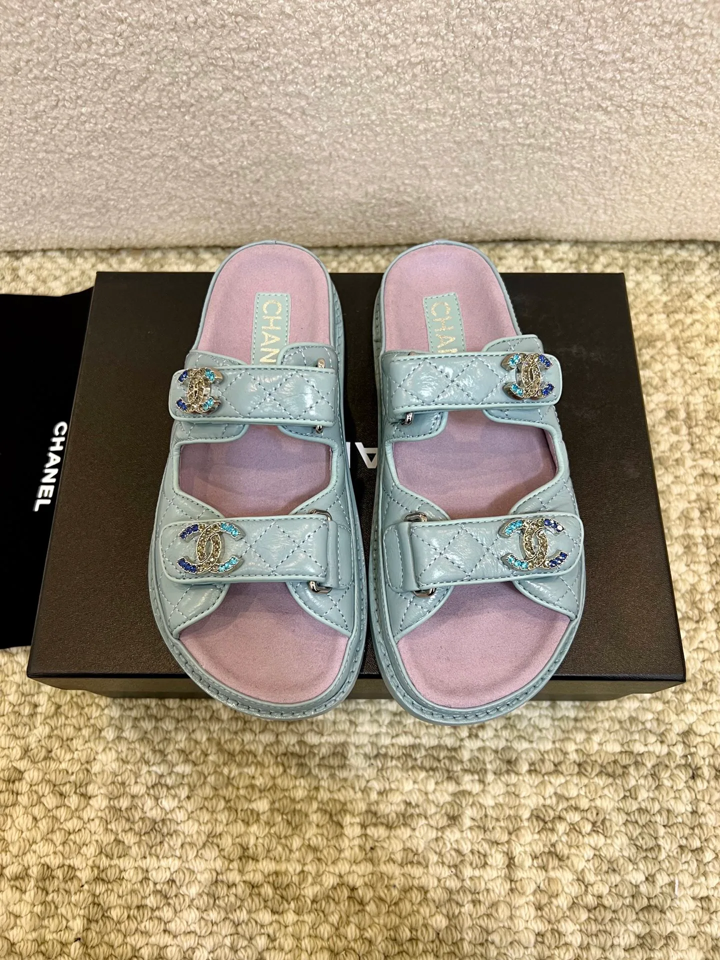 Шлепанцы Женские Chanel 35719