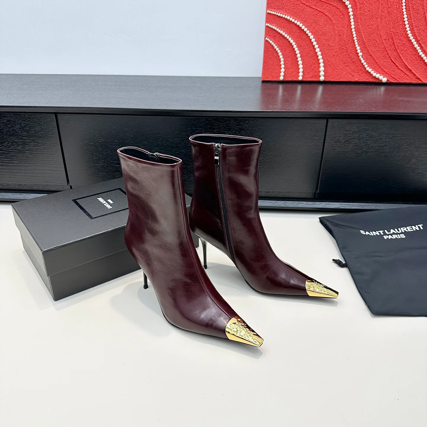 Ботильоны Женские Saint Laurent 18676606