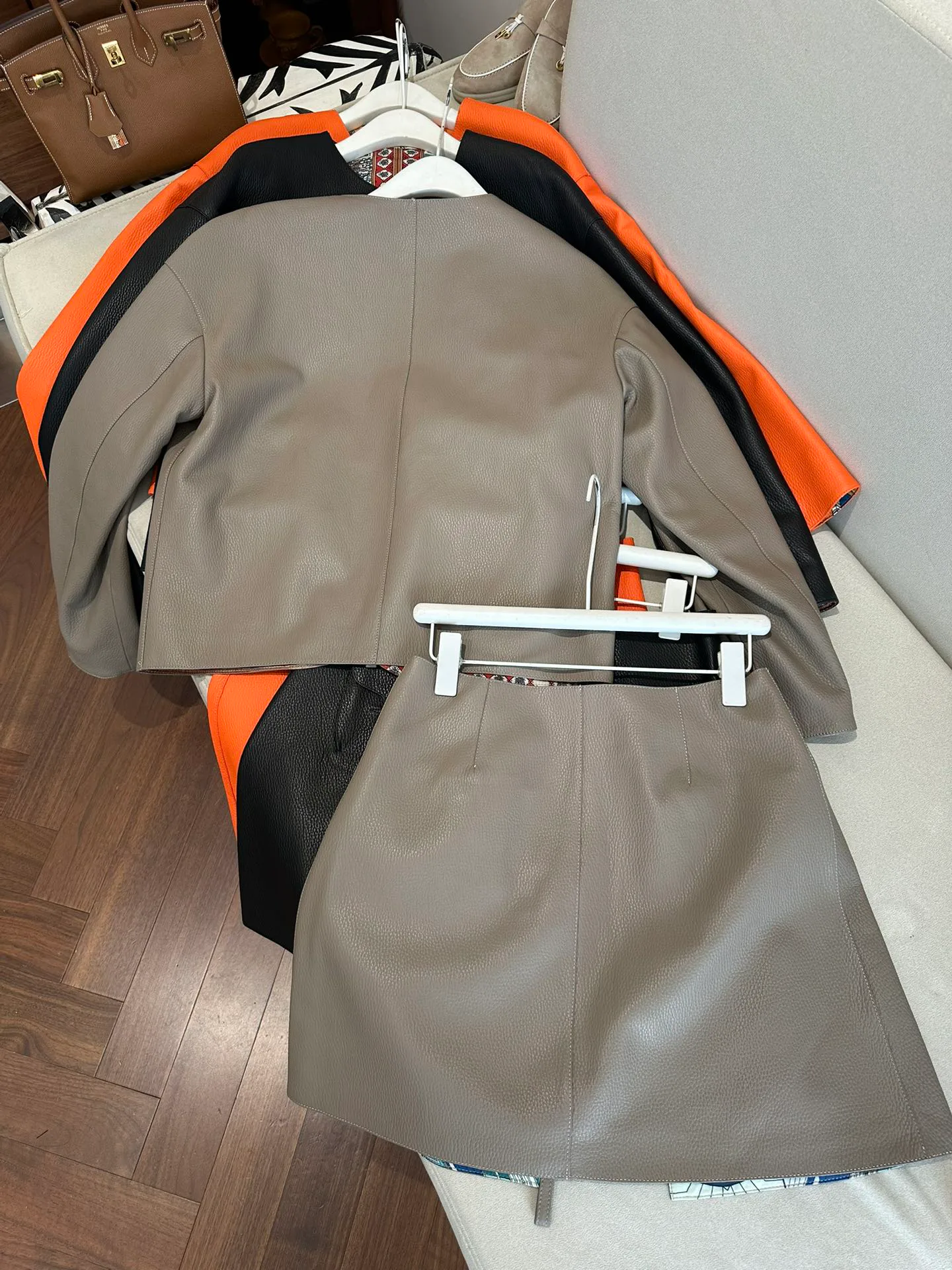 Кожаные Куртки И Дублёнки Женские Hermes 11460692